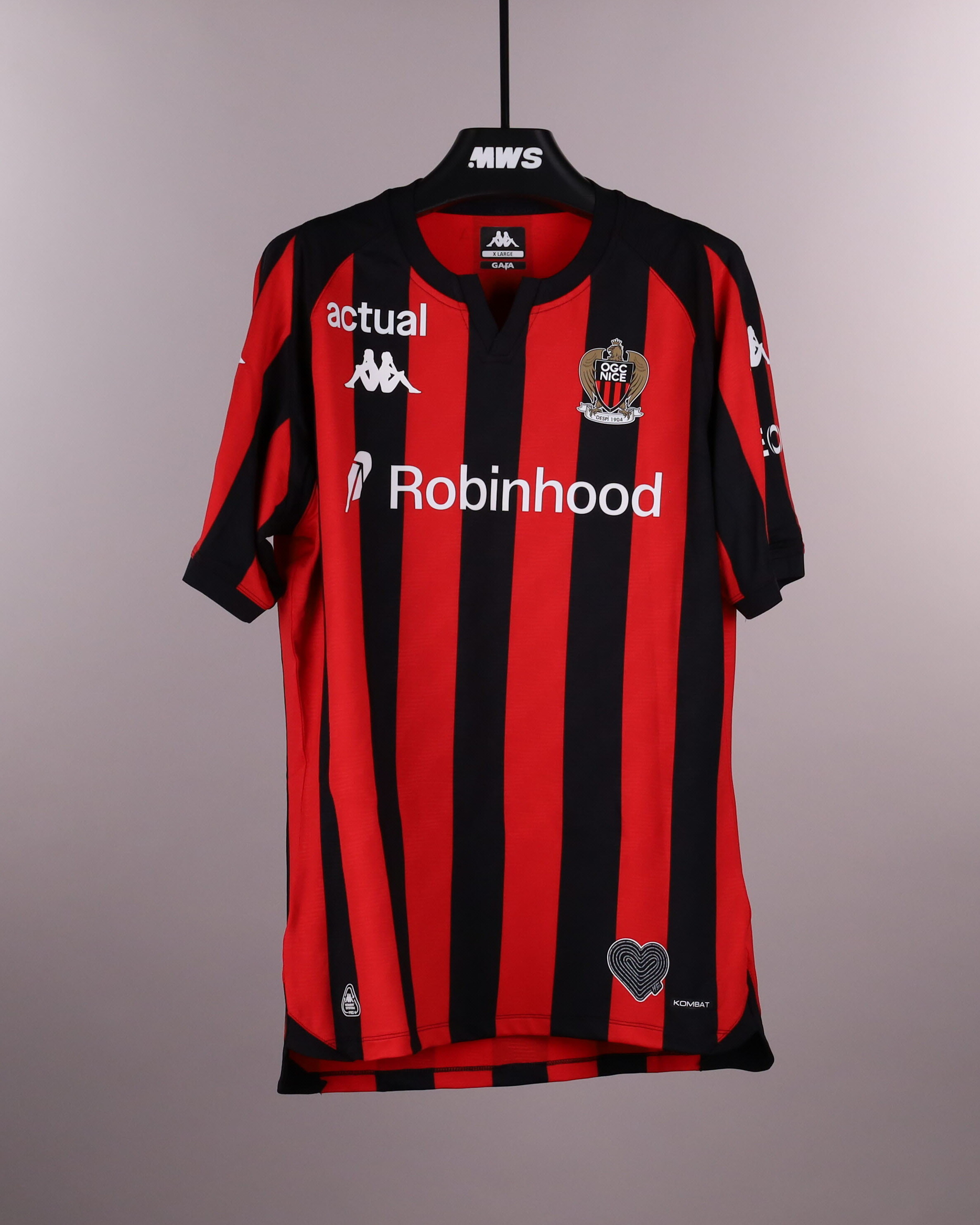 Junior Mandza OGC Nice jersey