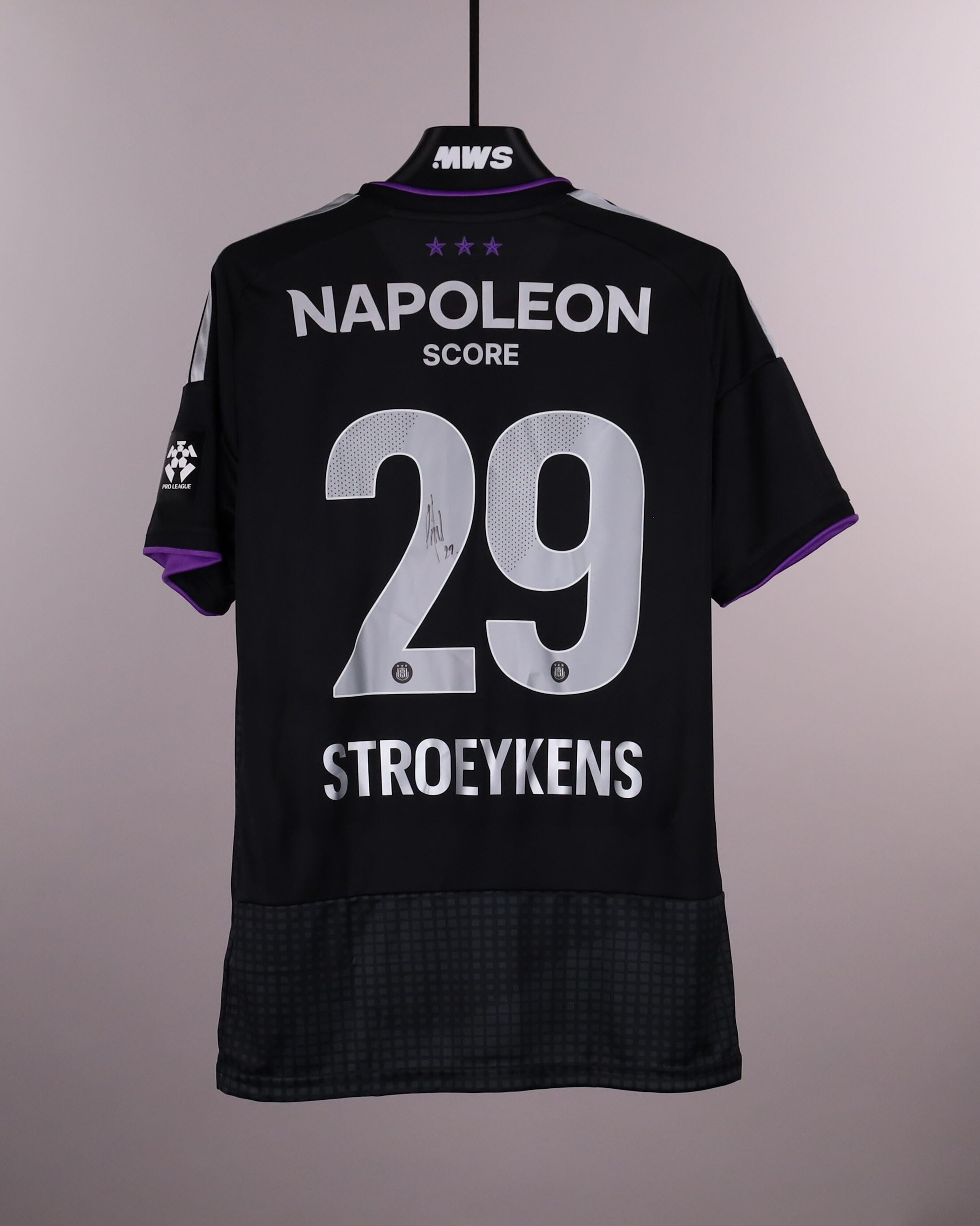 Mario Stroeykens RSC Anderlecht shirt