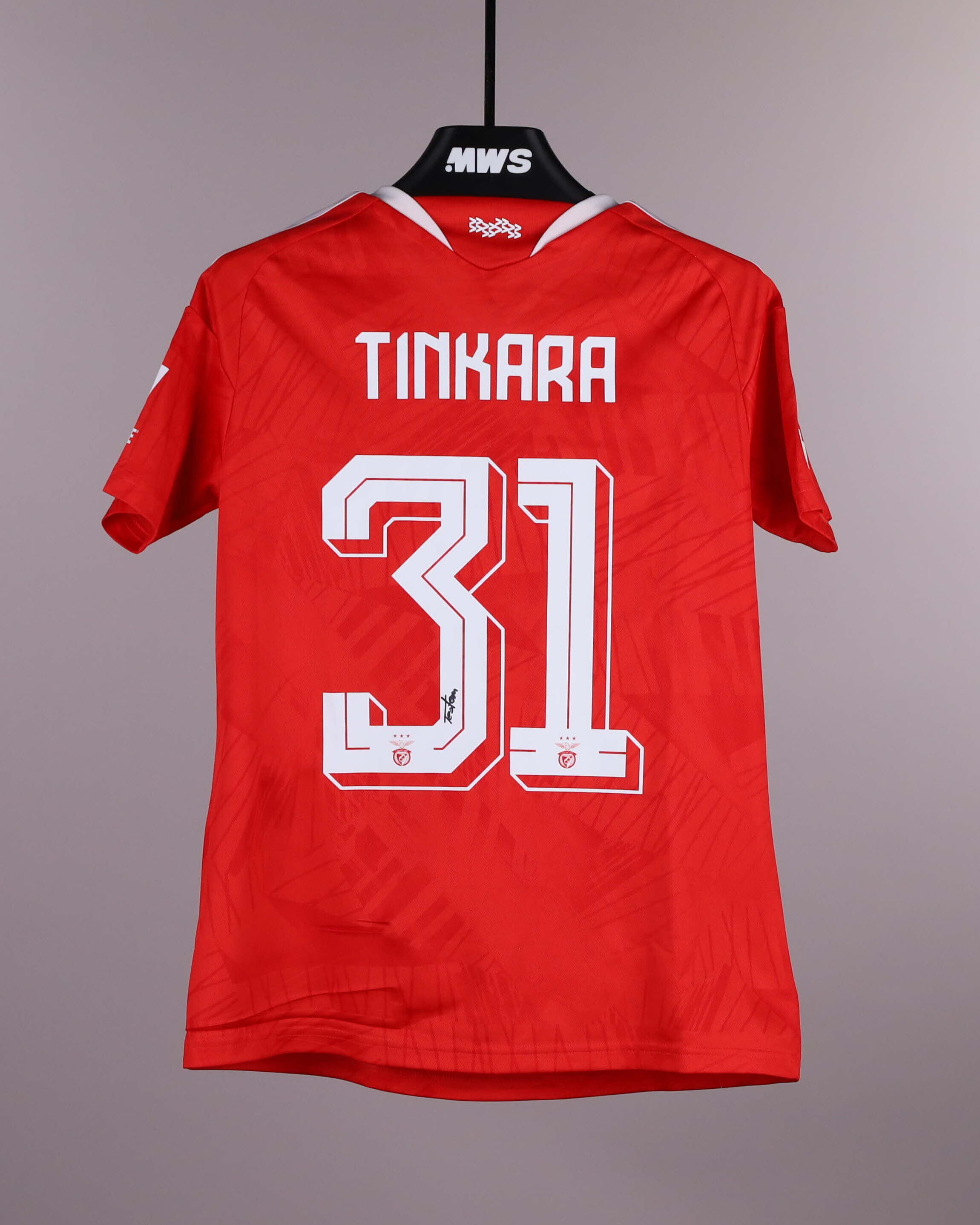 Tinkara Testen SL Benfica W jersey