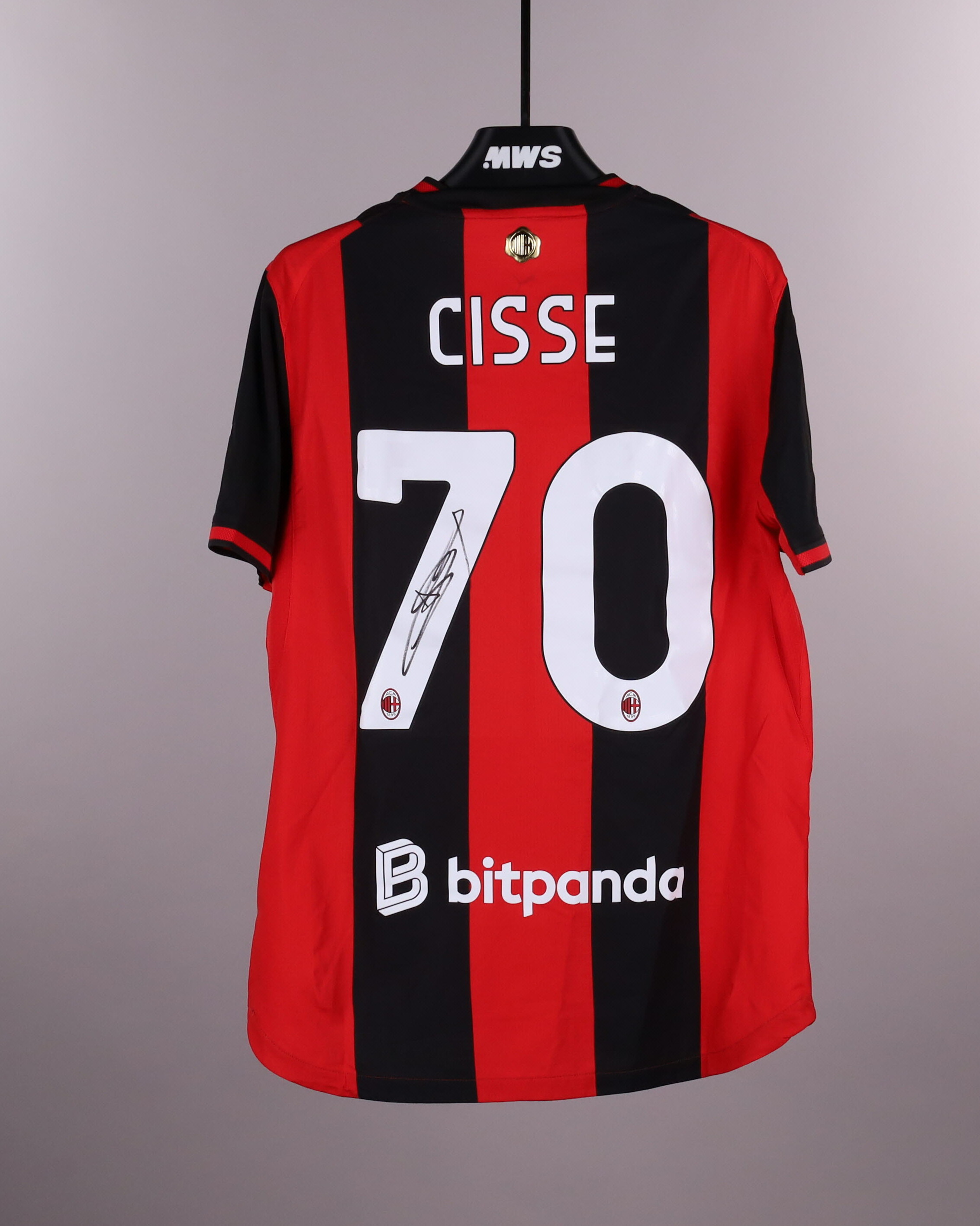 AC Milan-Trikot von Alphadjo Cisse
