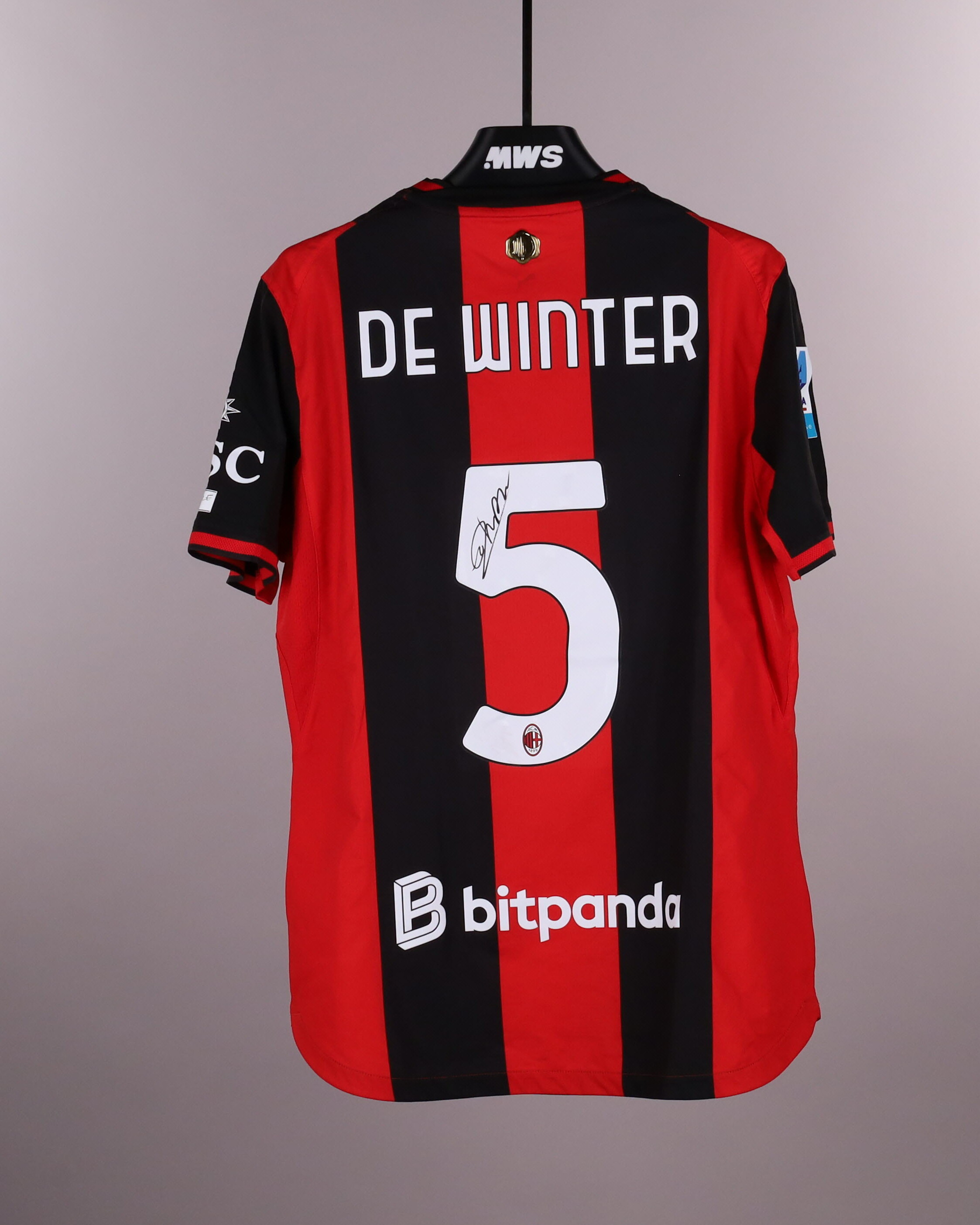 Koni De Winter AC Milan shirt
