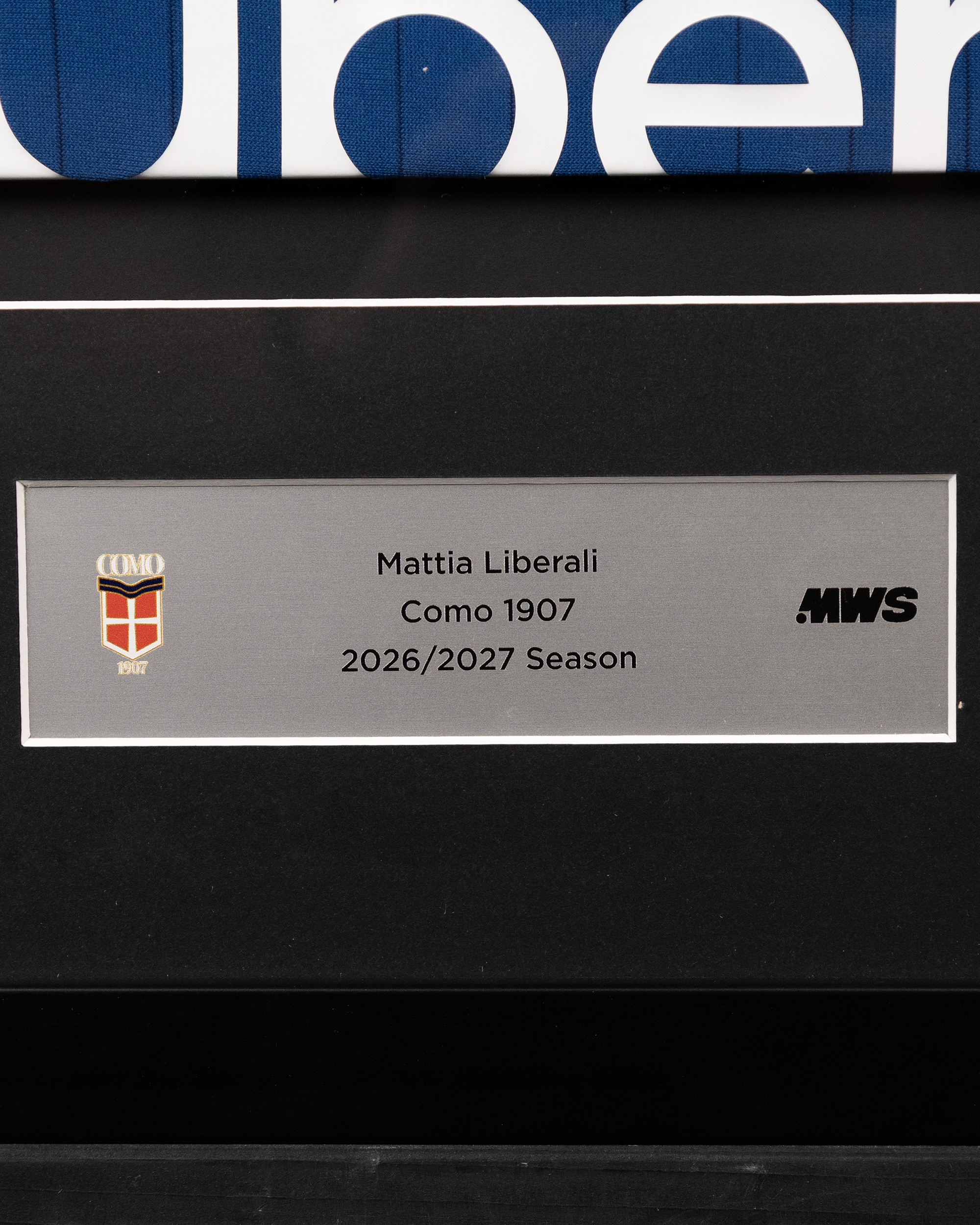 Mattia Liberali Signed Frame