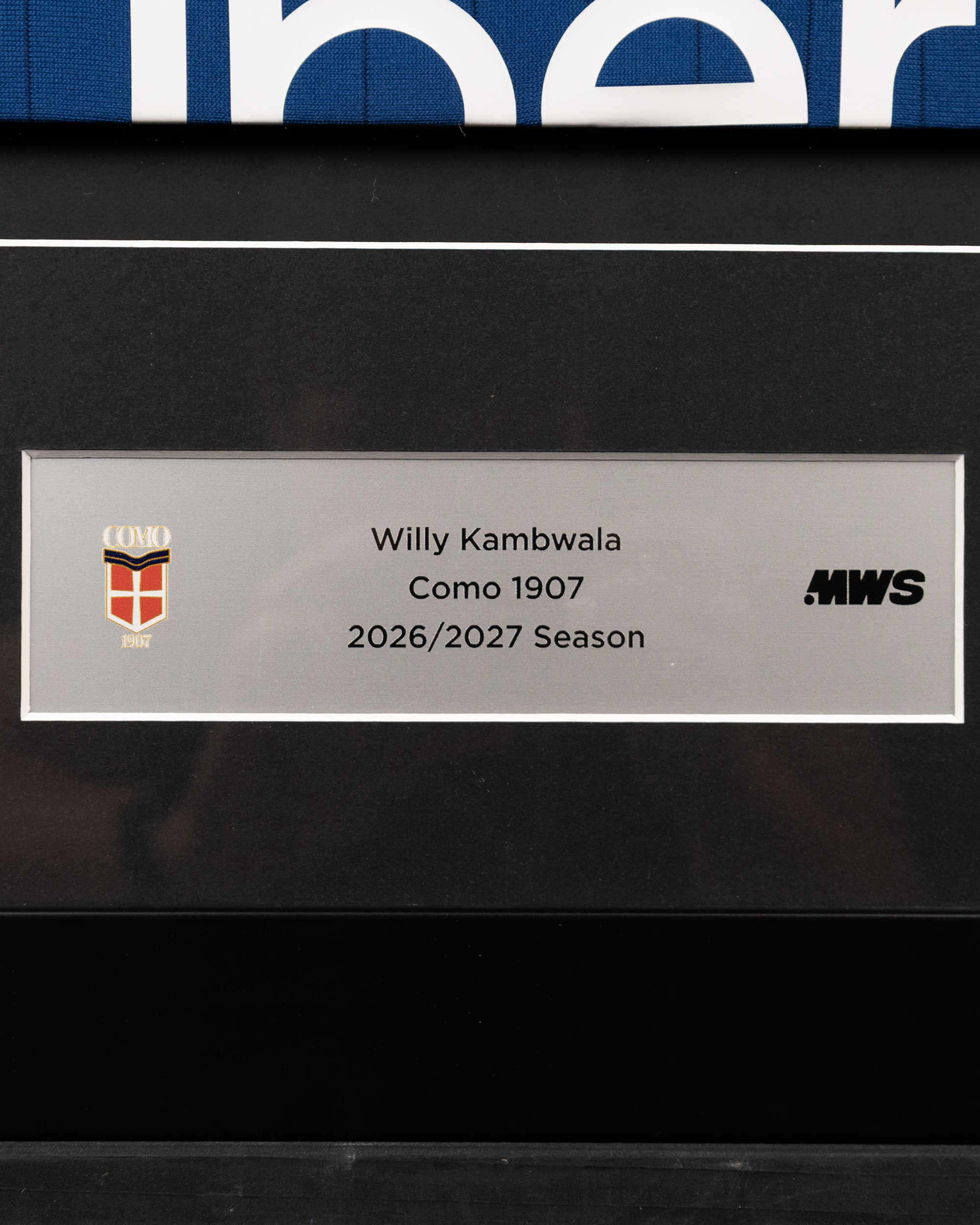 Willy Kambwala Signed Frame