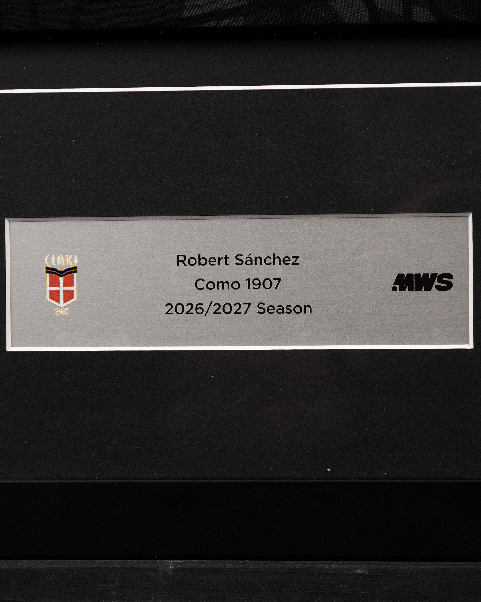 Robert Sánchez Signed Frame