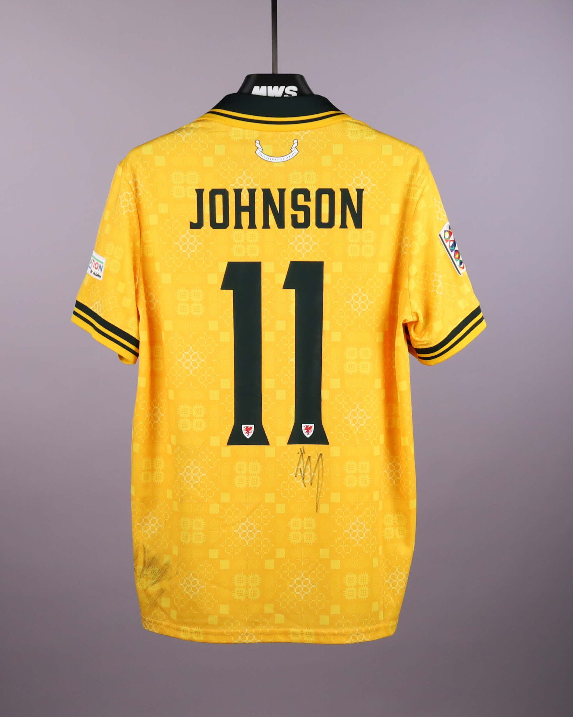 Brennan Johnson Wales shirt