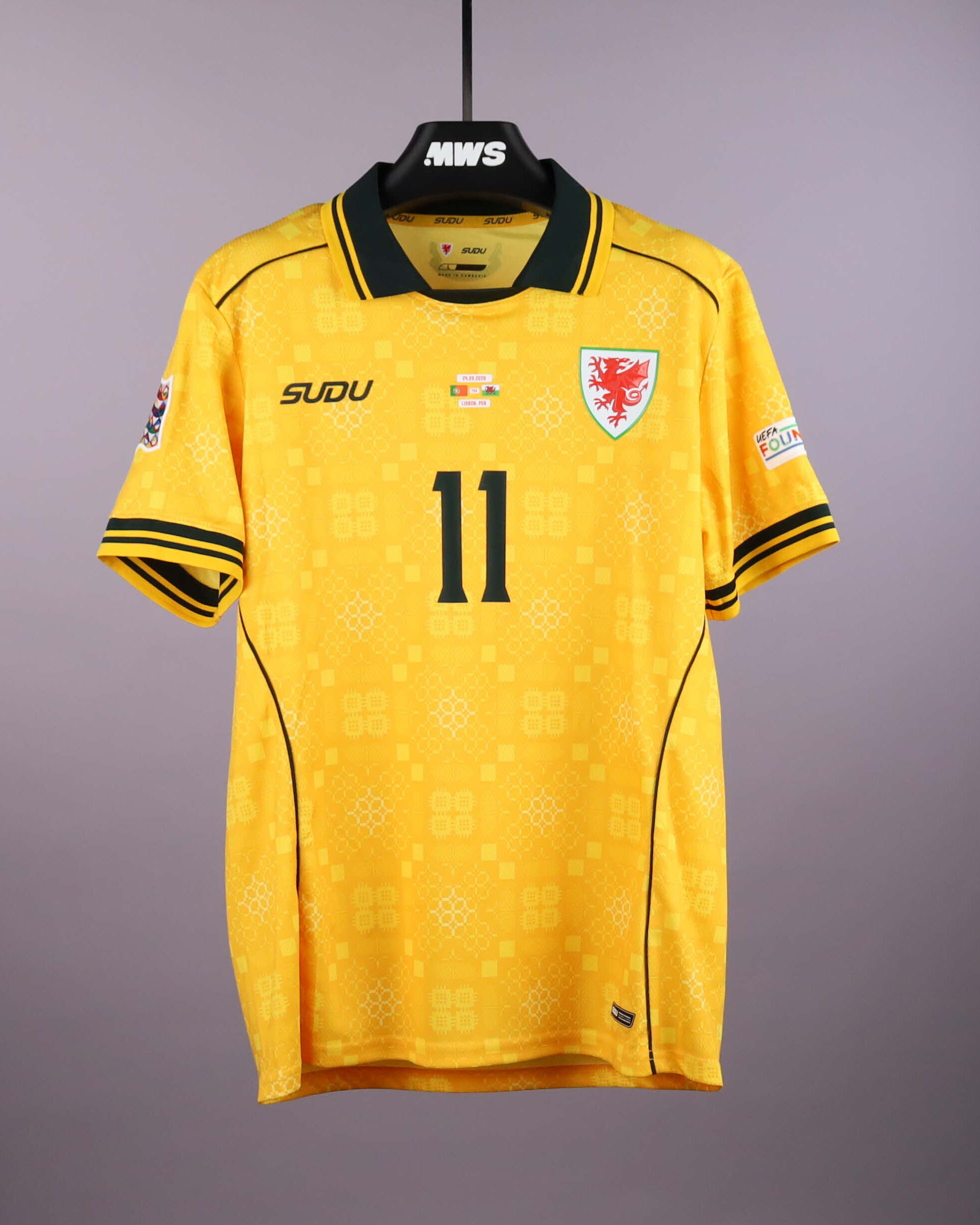 Brennan Johnson Wales shirt