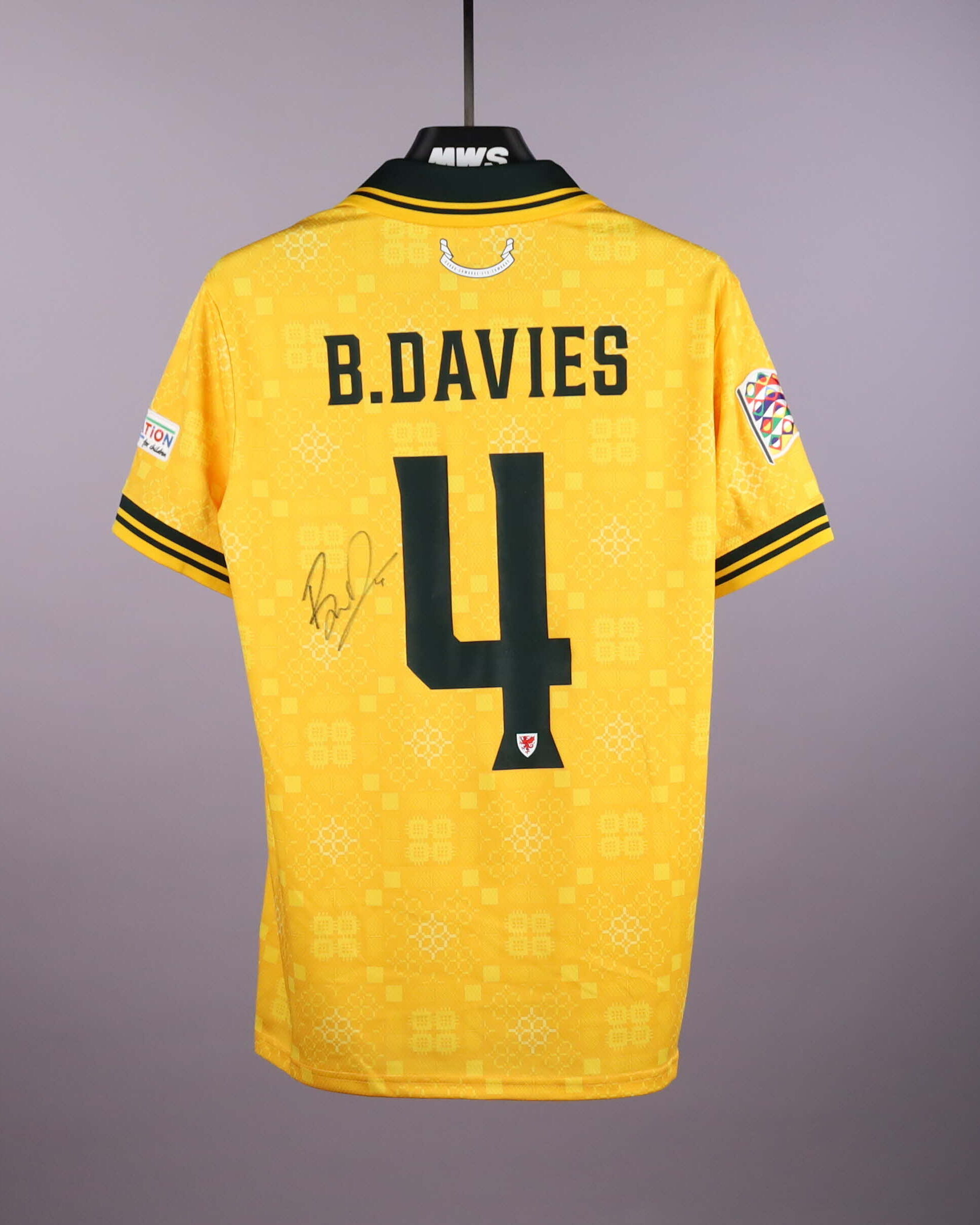 Ben Davies Wales shirt