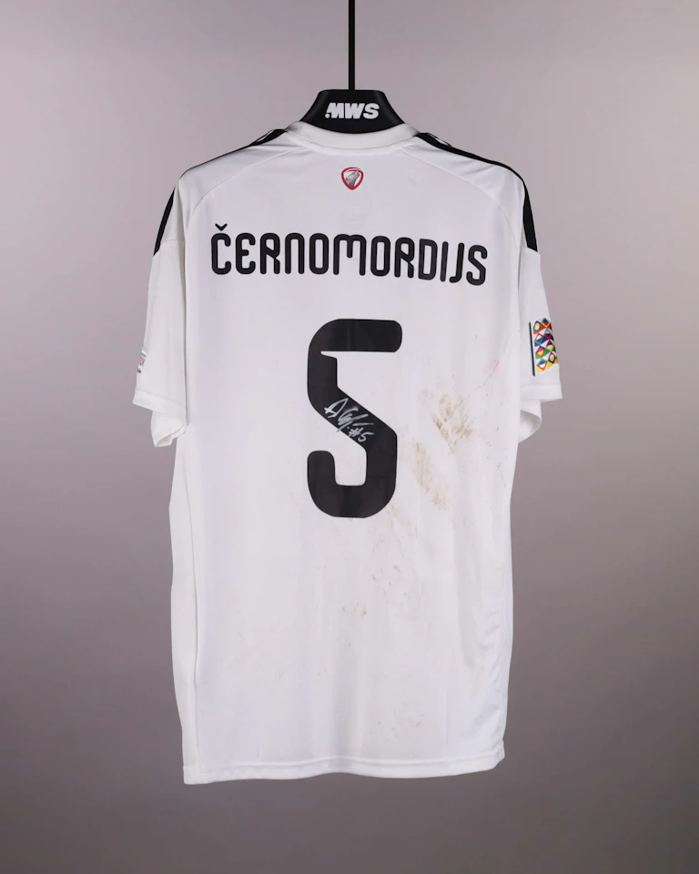 Antonijs Černomordijs Latvia shirt