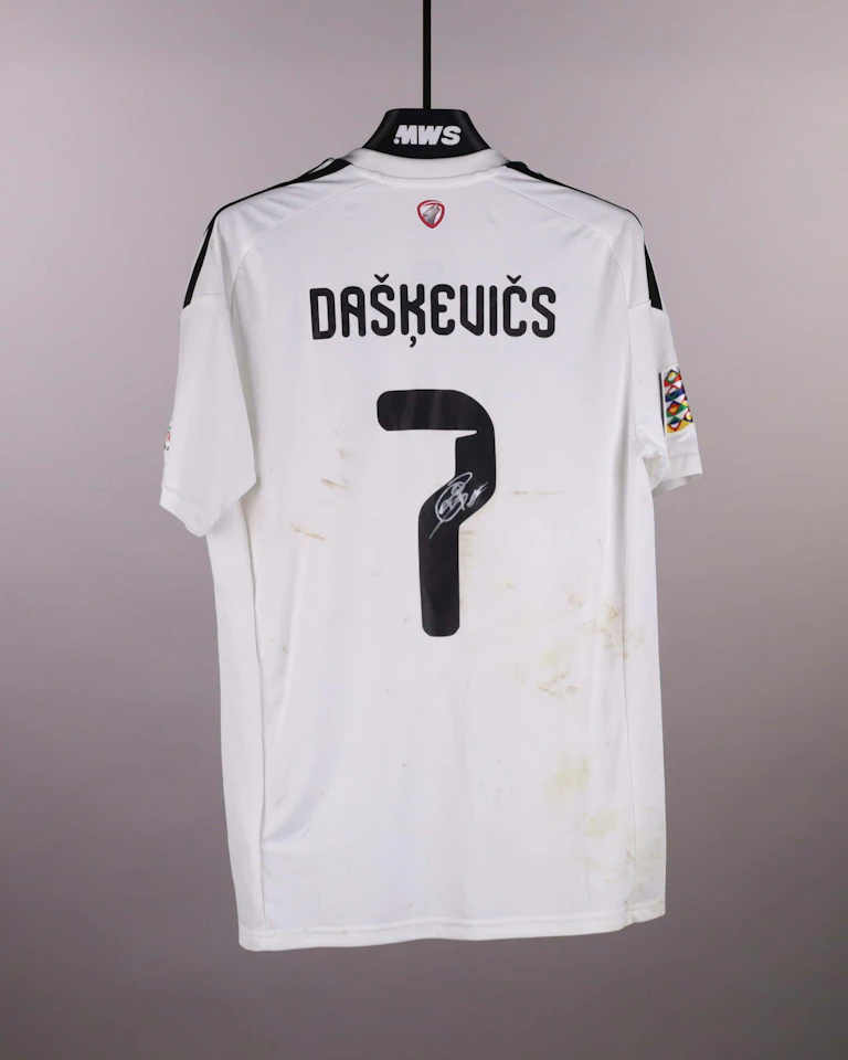 Eduards Dašķevičs Latvia shirt