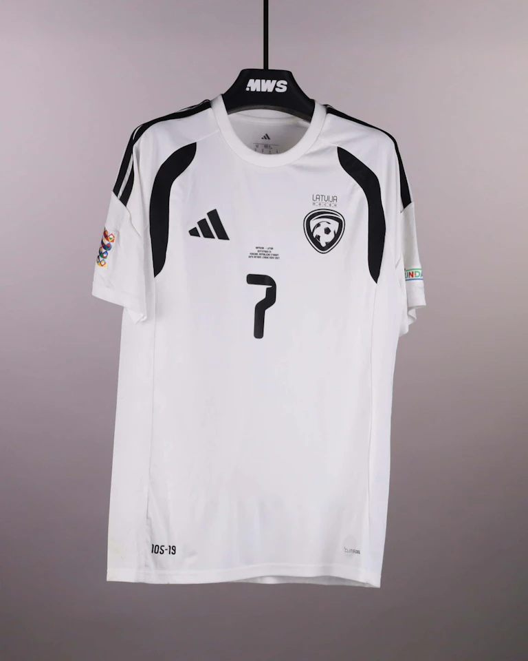 Eduards Dašķevičs Latvia shirt
