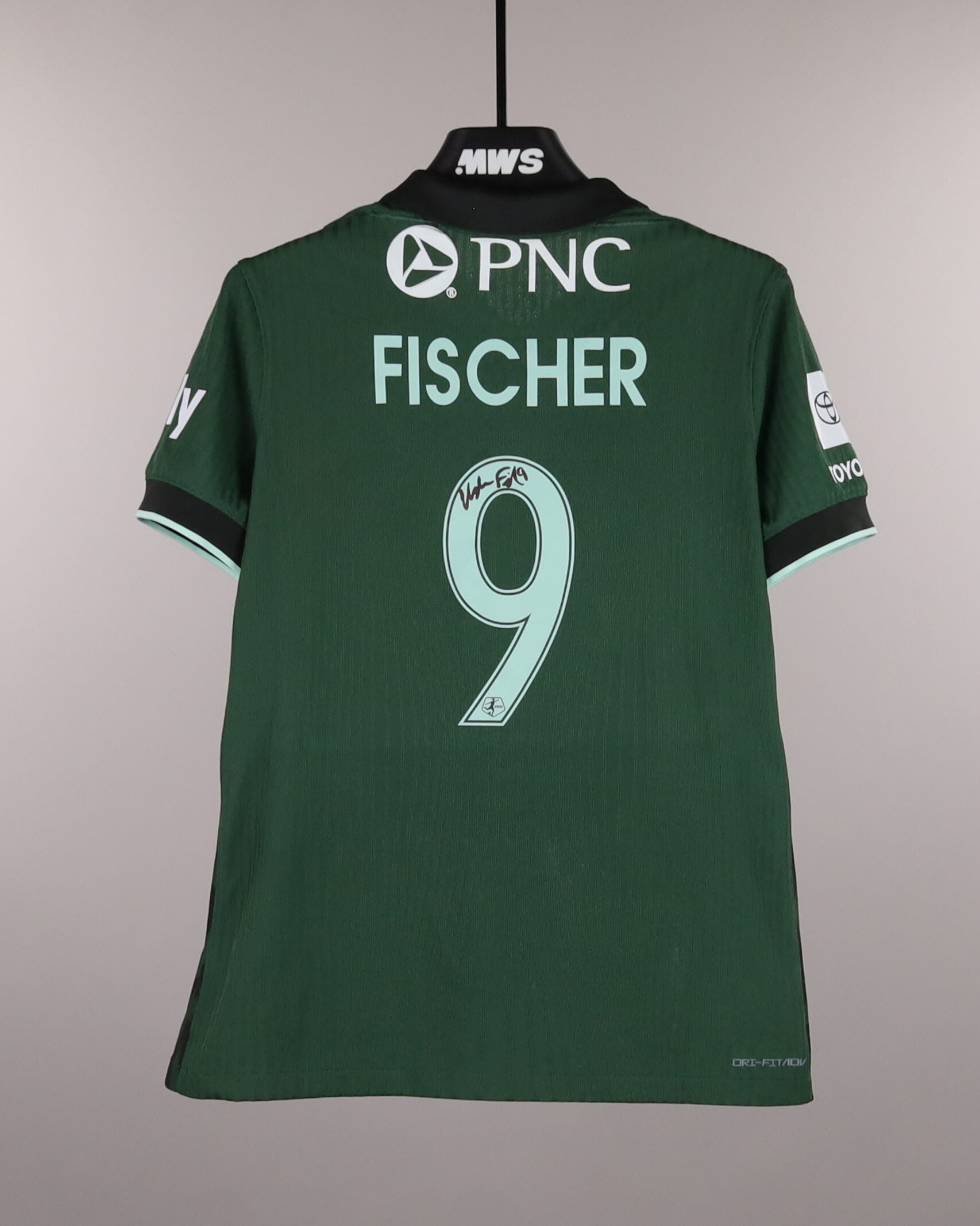 Kayla Fischer Racing Louisville FC jersey