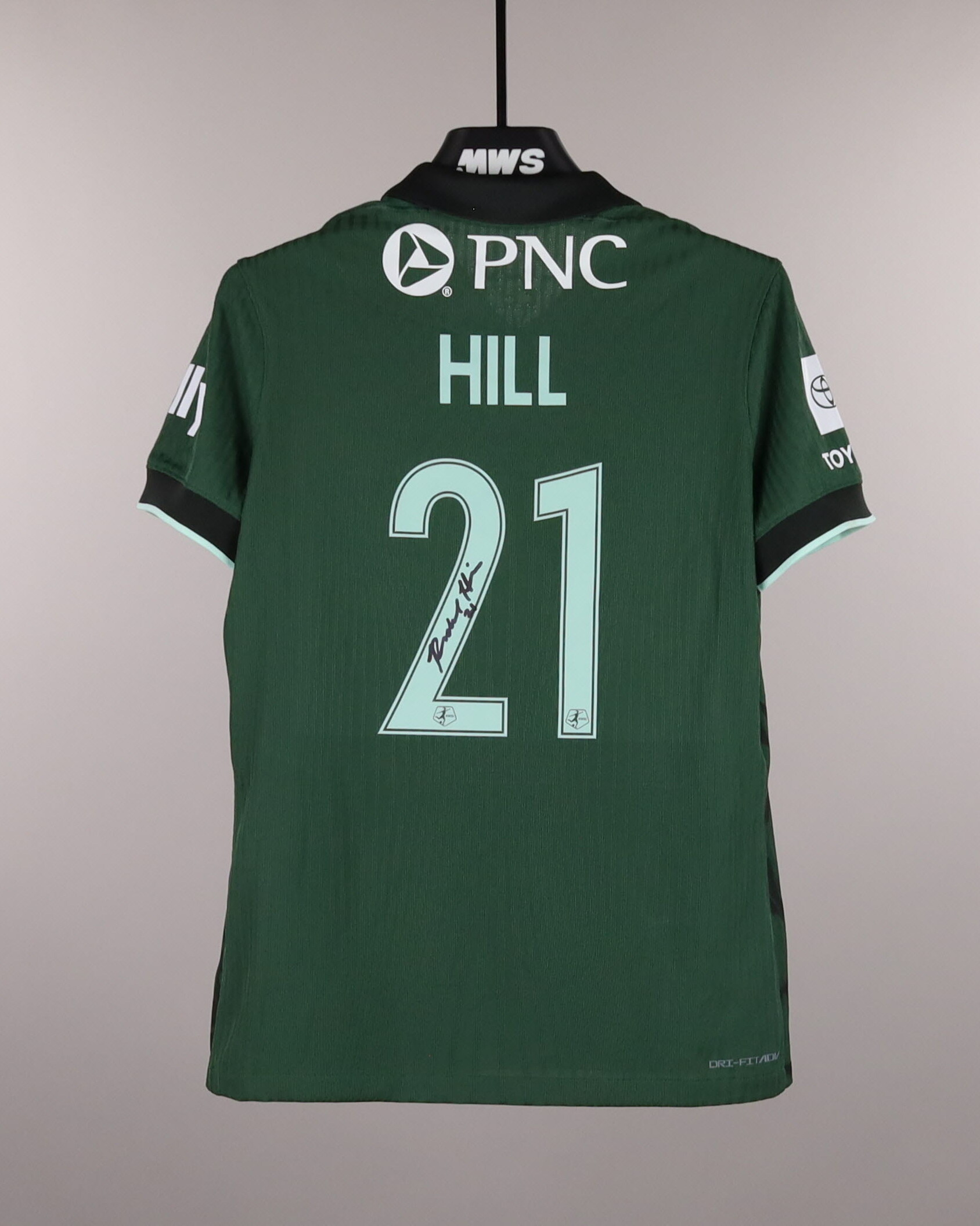 Rachel Hill Racing Louisville FC jersey