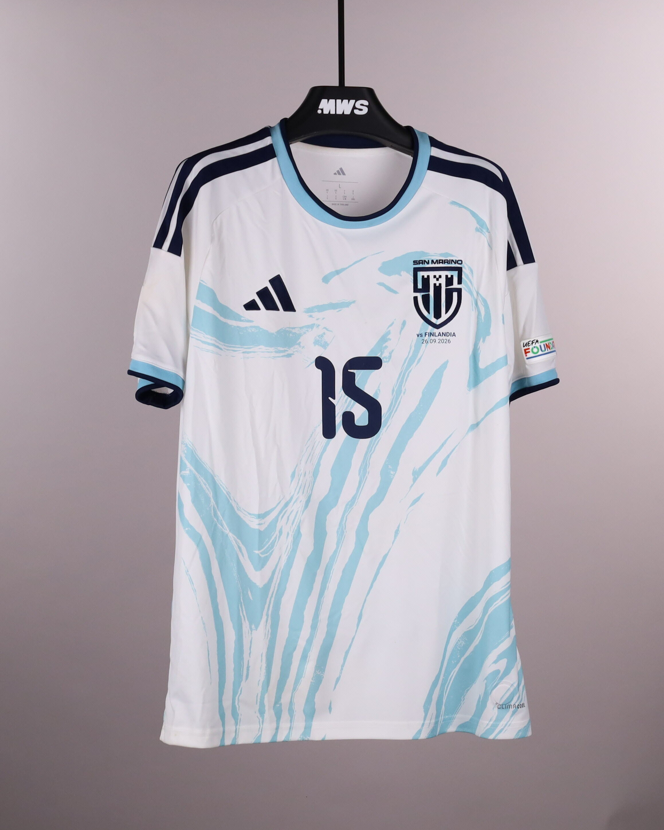 Marco Pasolini San Marino jersey