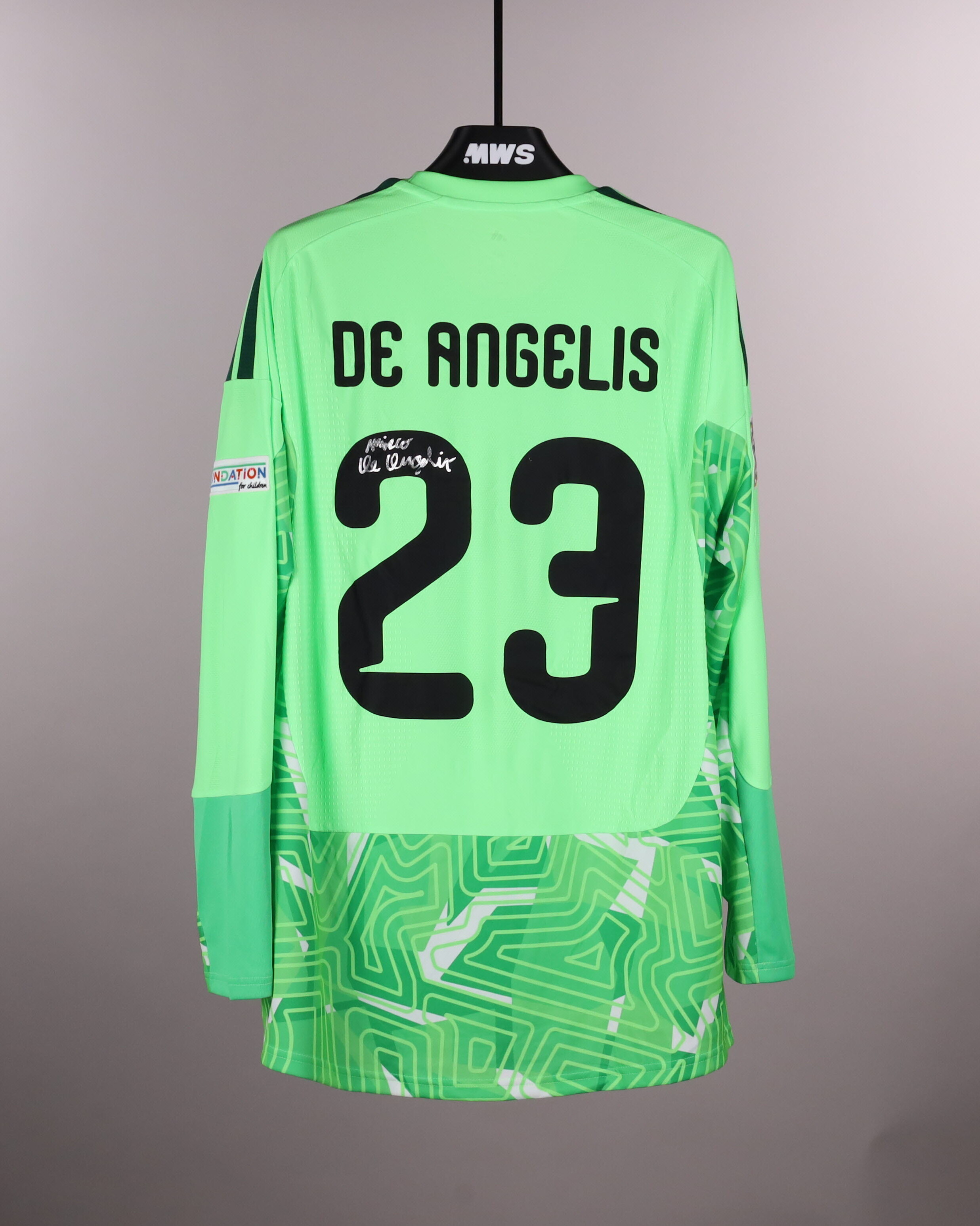 Mirco De Angelis San Marino jersey