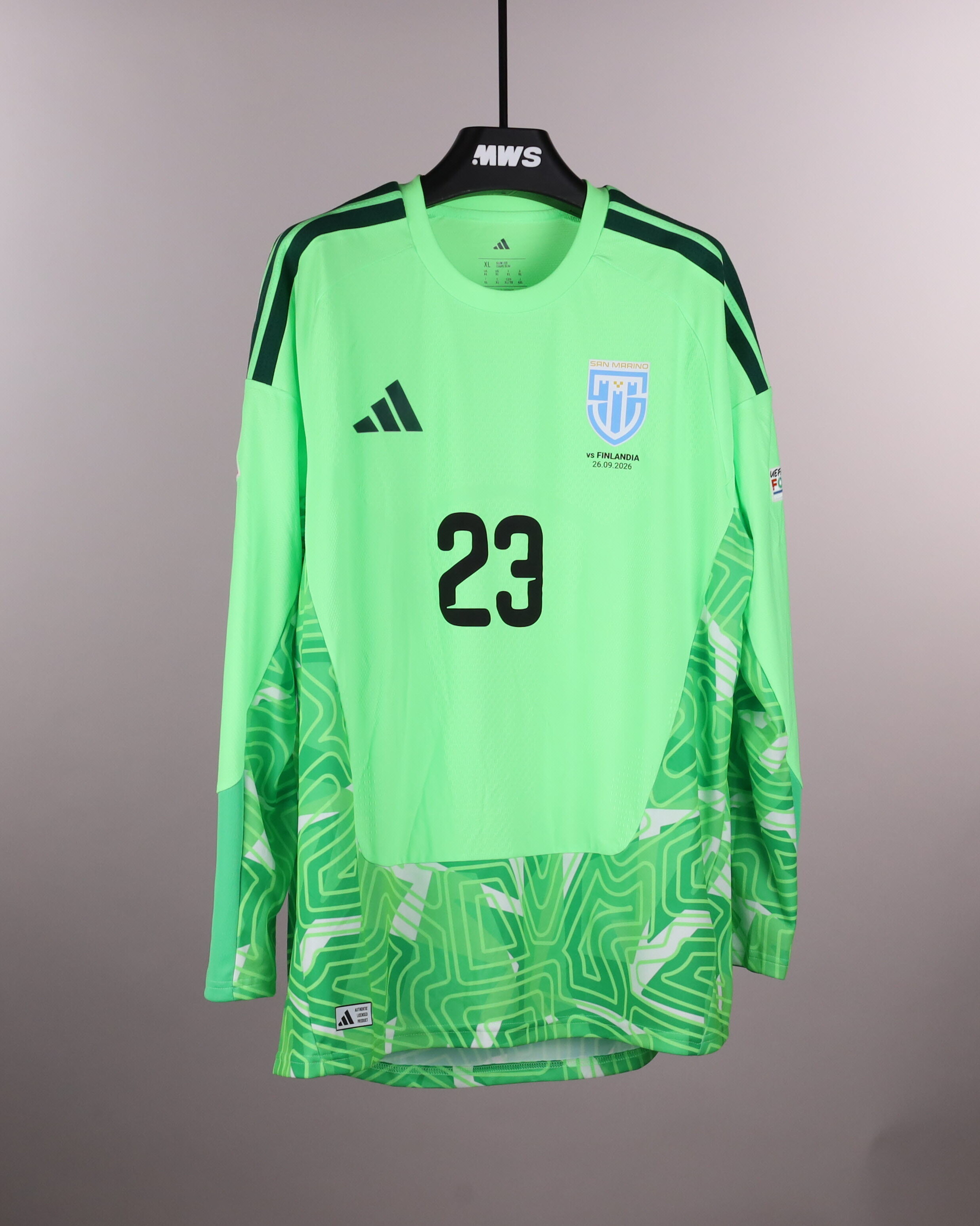 Mirco De Angelis San Marino jersey