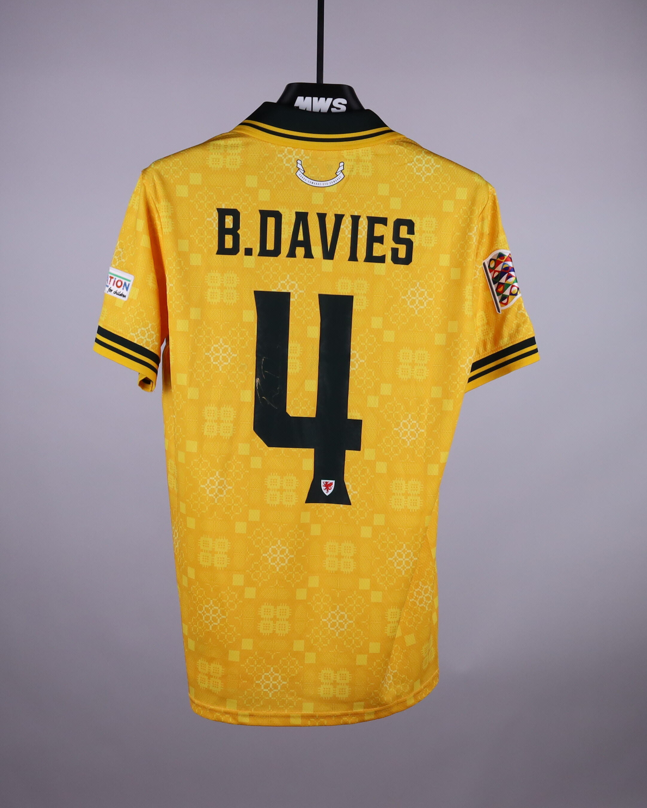 Ben Davies Wales shirt