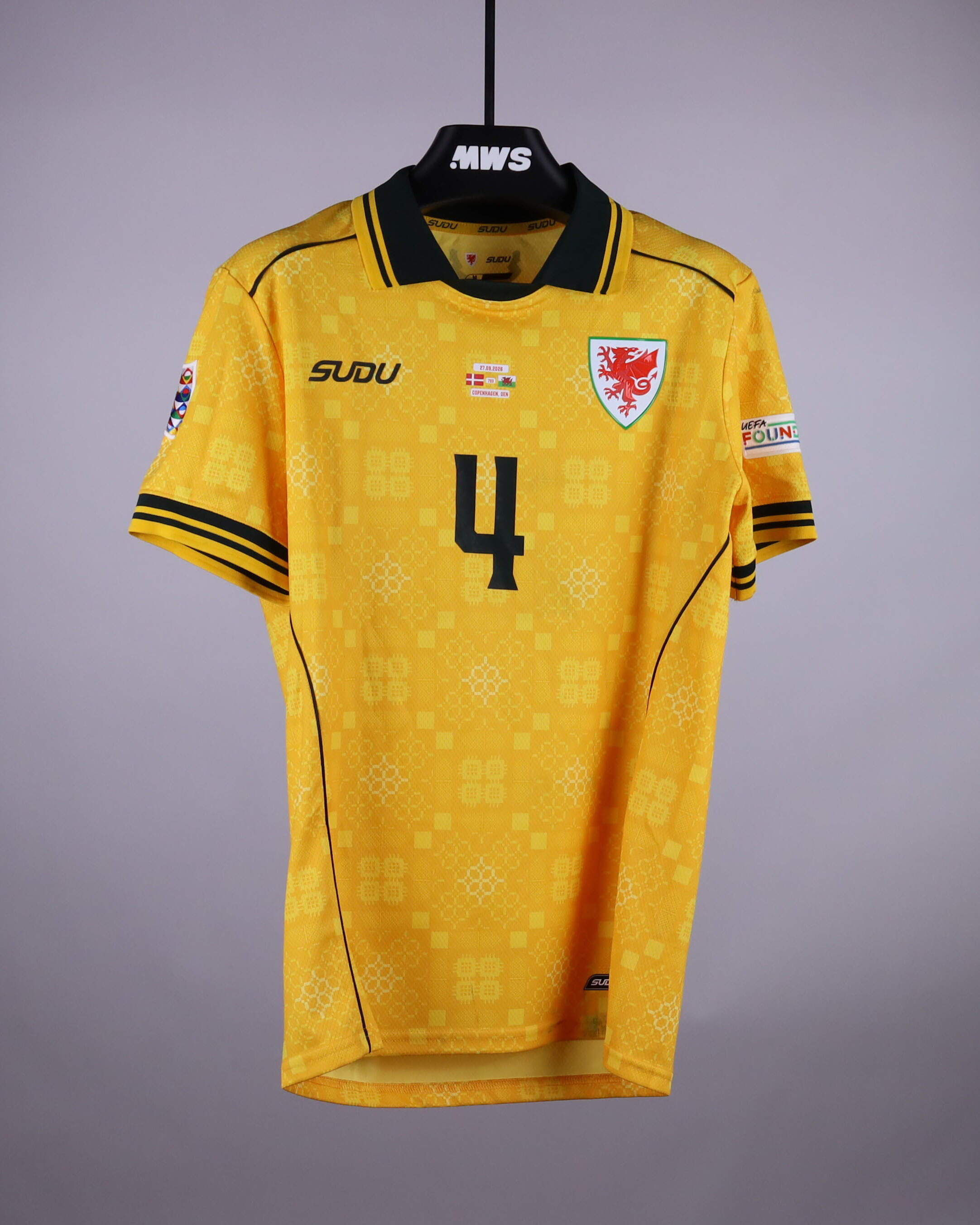 Ben Davies Wales shirt