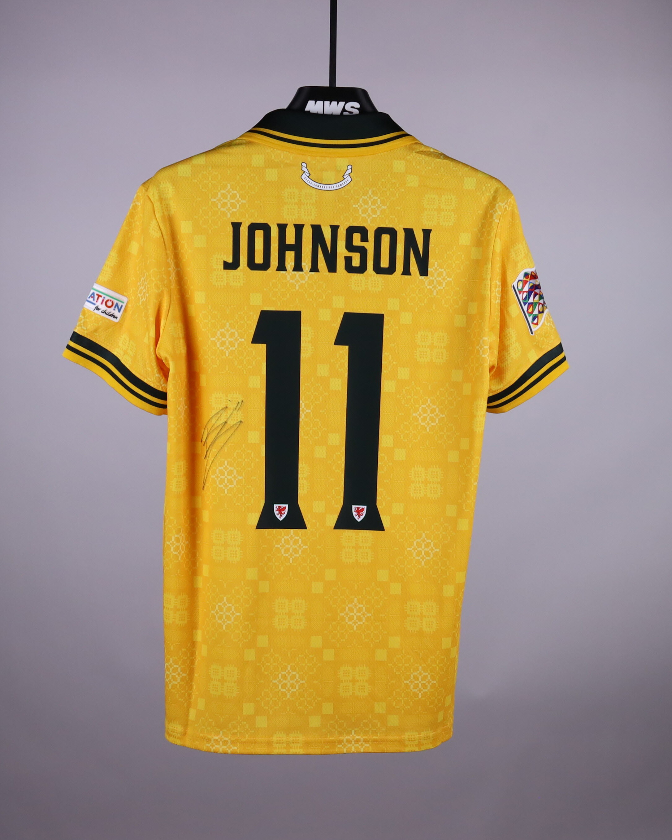 Brennan Johnson Wales shirt