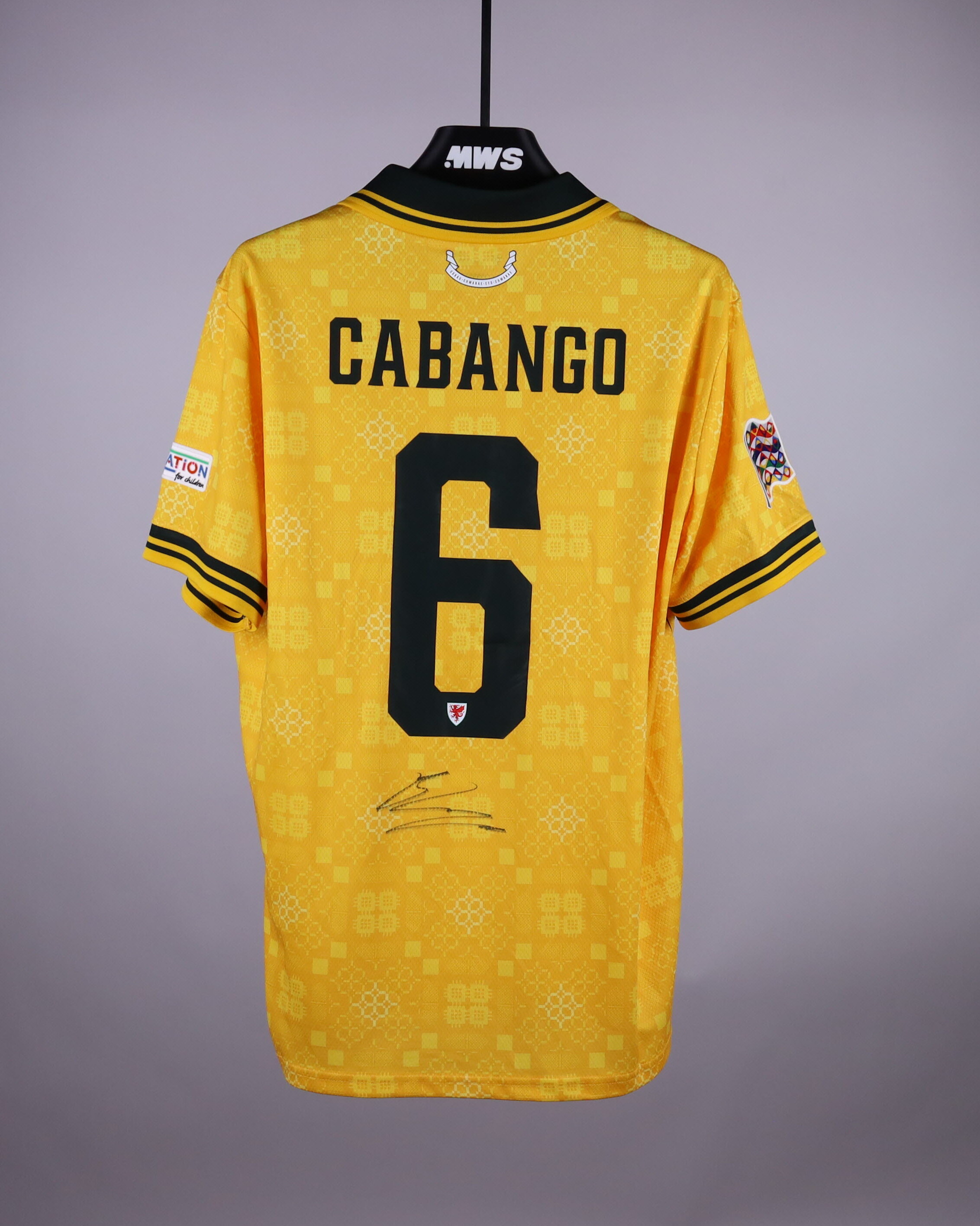 Benjamin Cabango Wales jersey