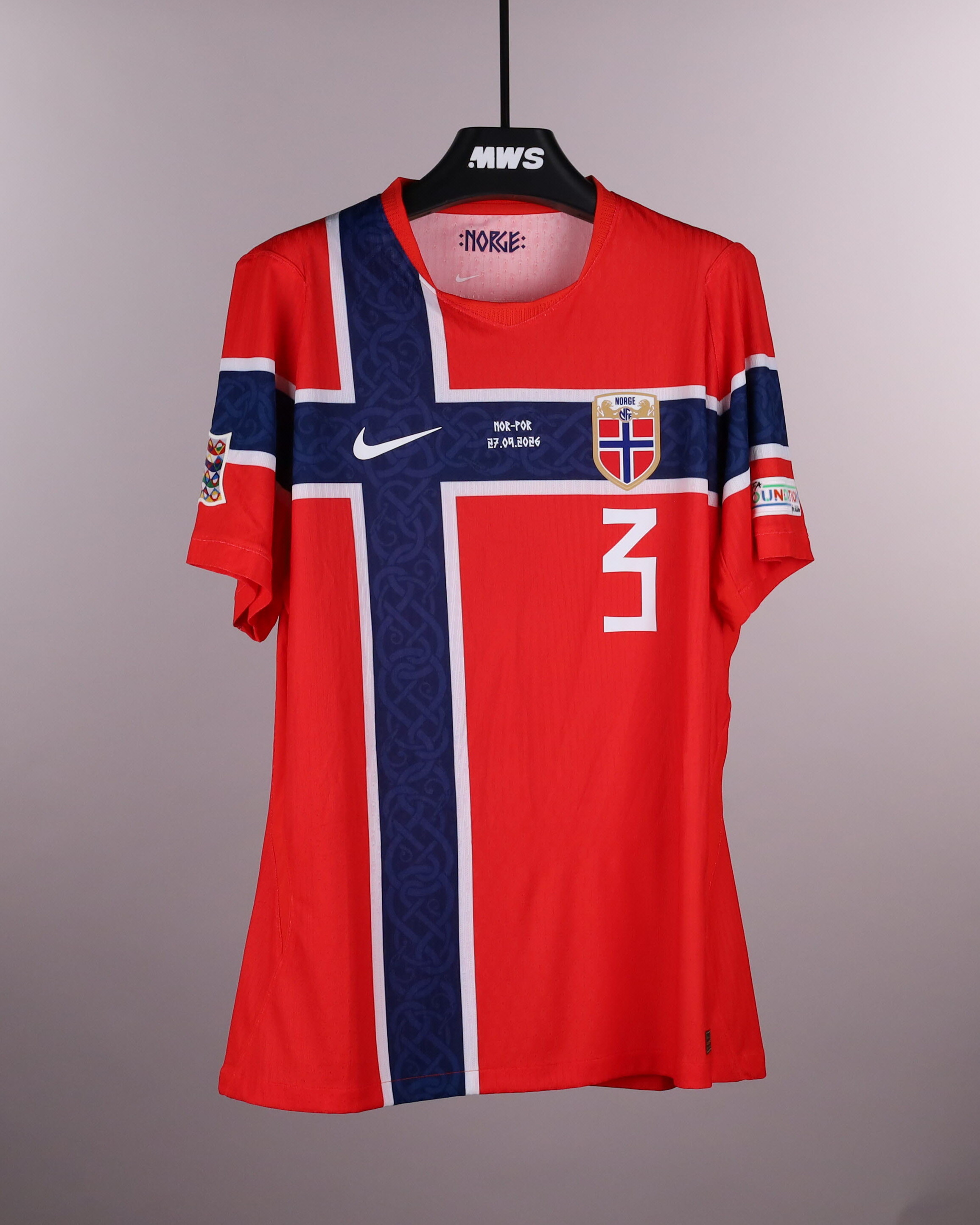 Kristoffer Vassbakk Ajer Norway jersey