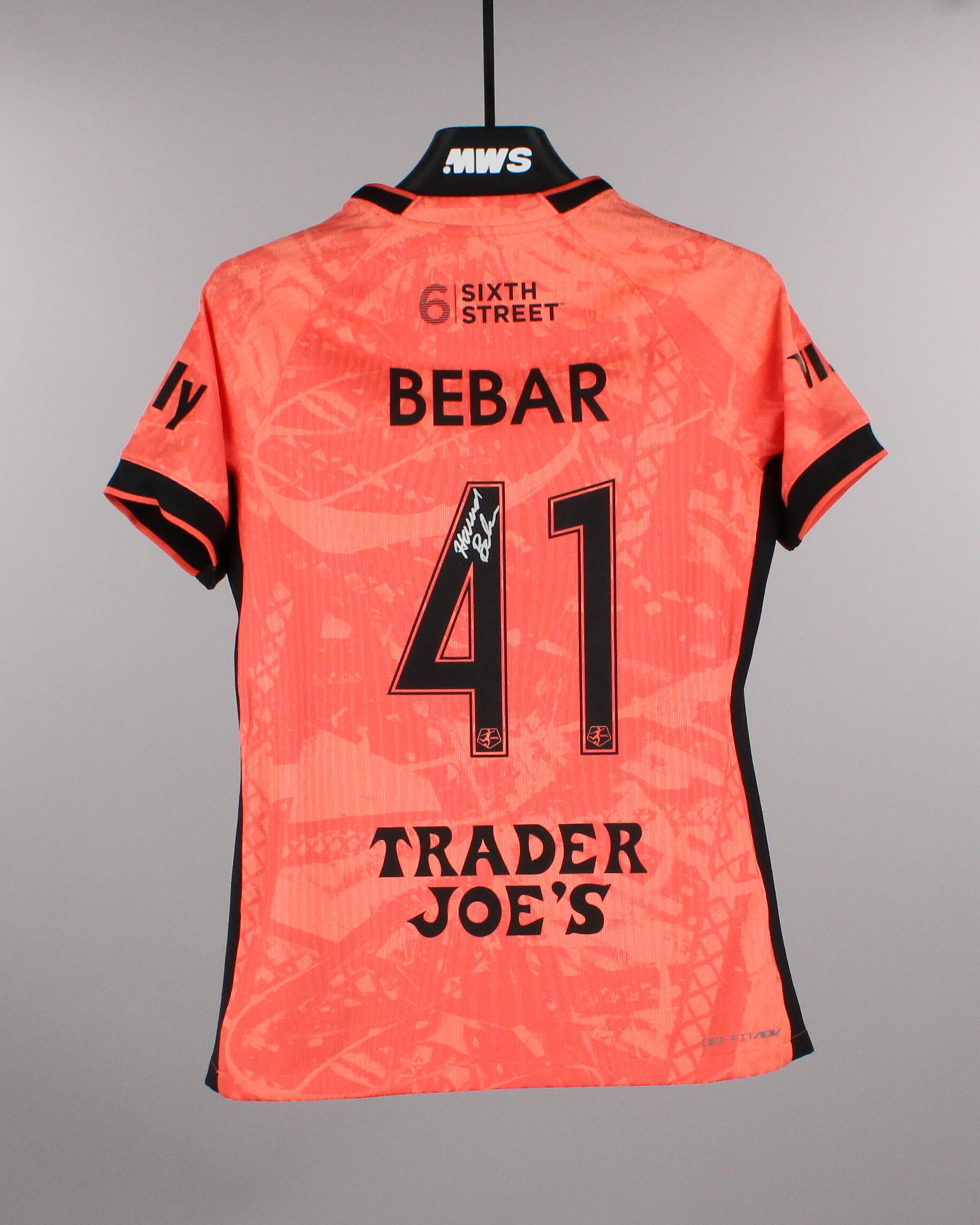 Hannah Bebar Bay FC jersey