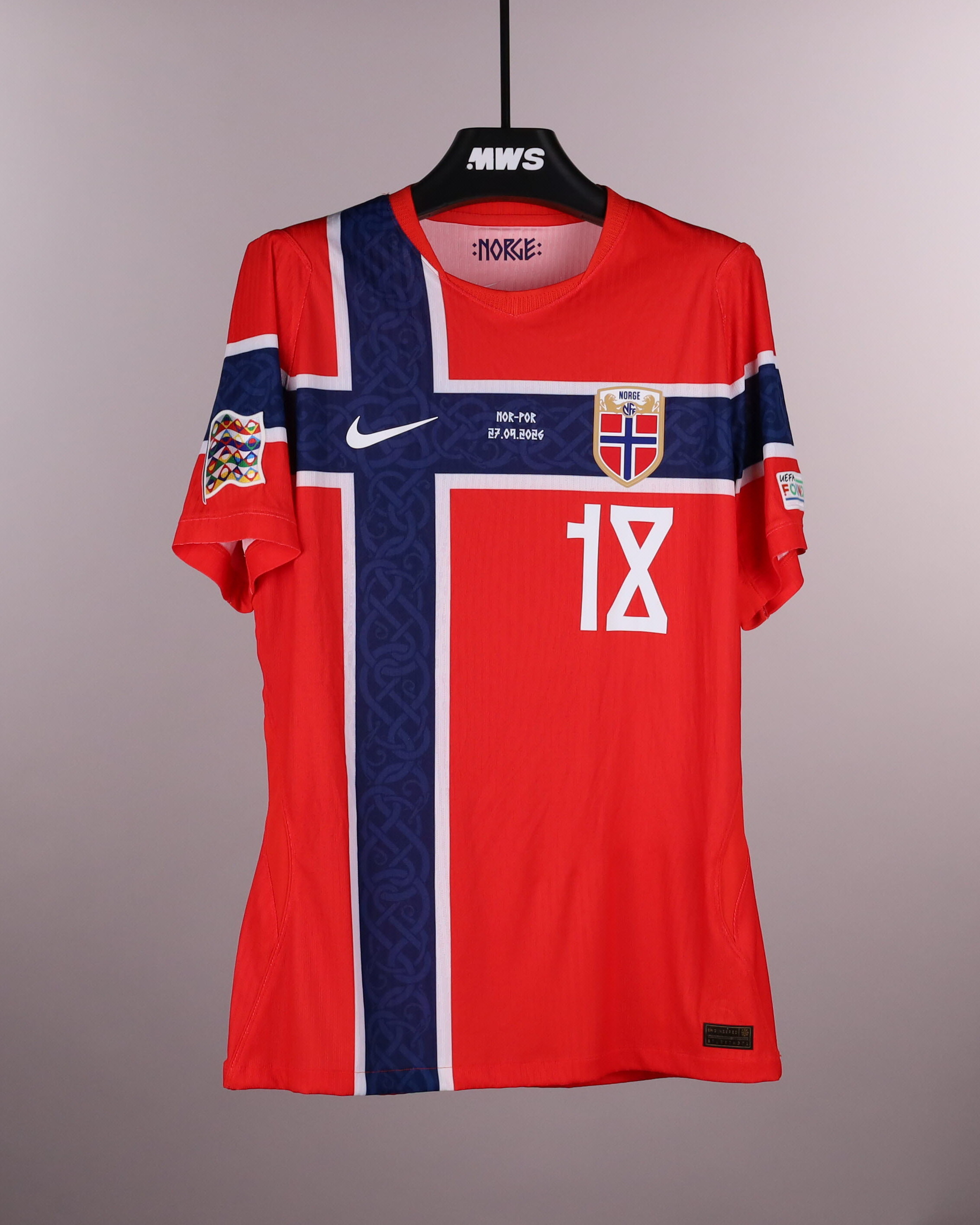 Kristian Thorstvedt Norway jersey