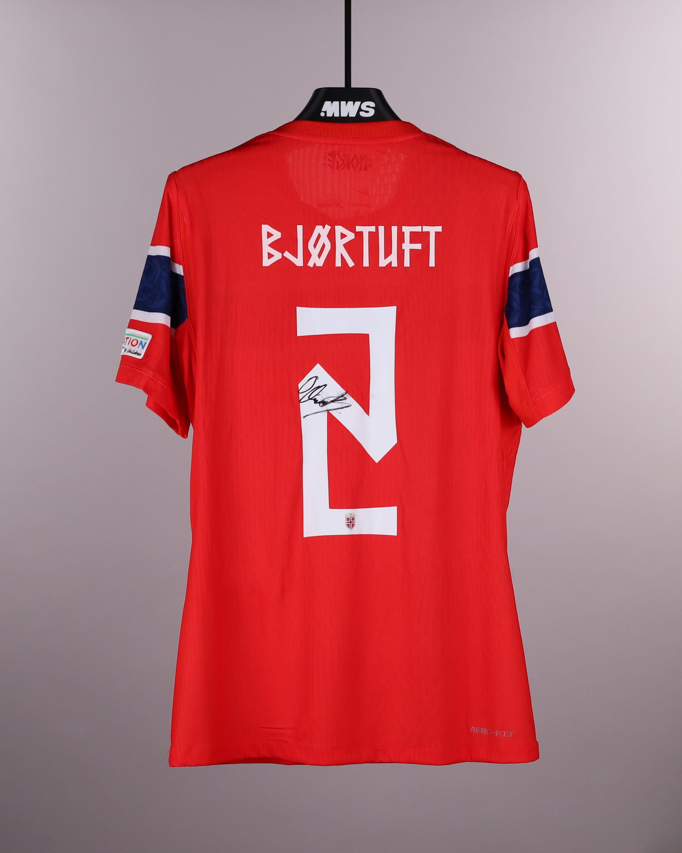 Odin Luras Bjortuft Norway jersey
