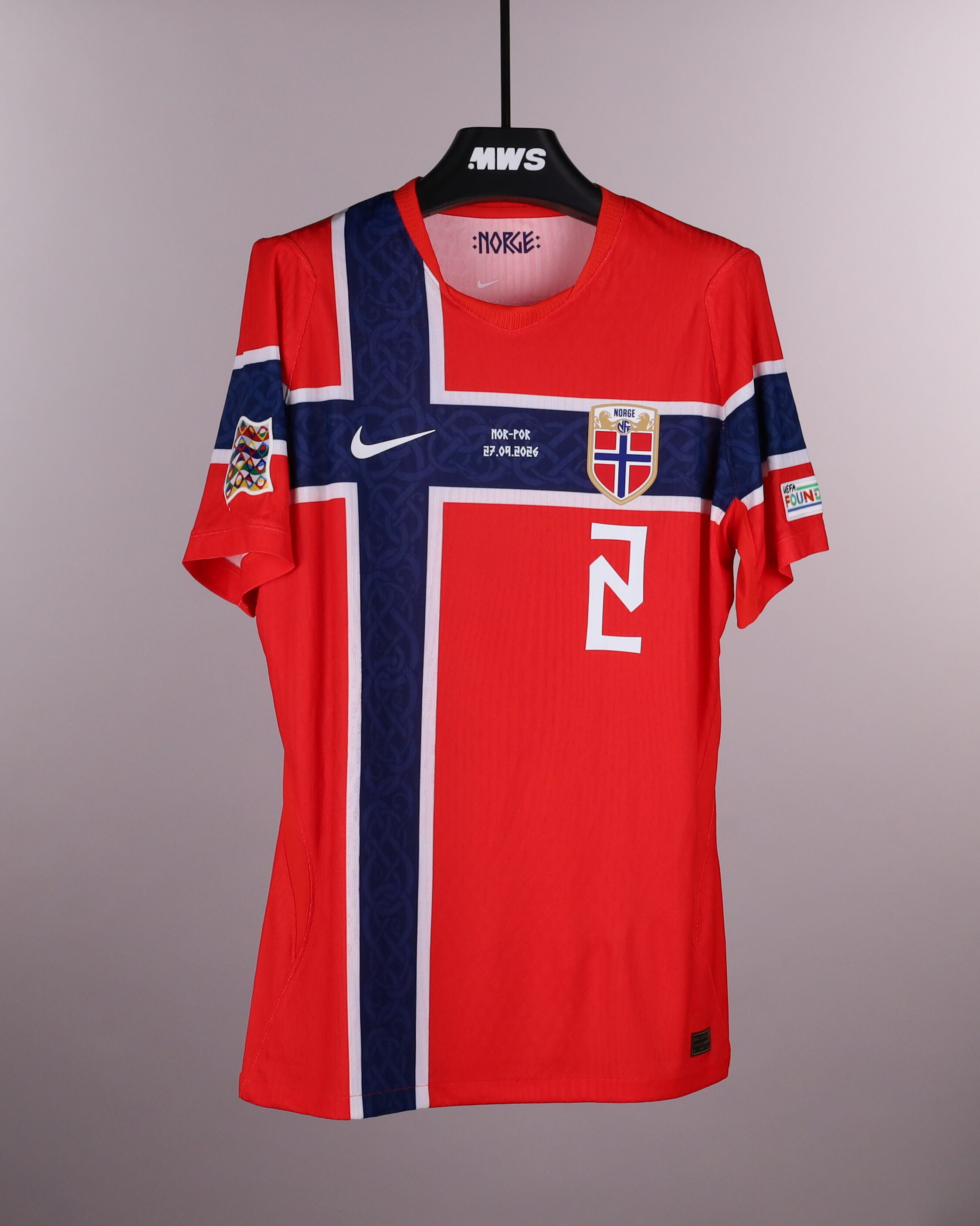 Odin Luras Bjortuft Norway jersey