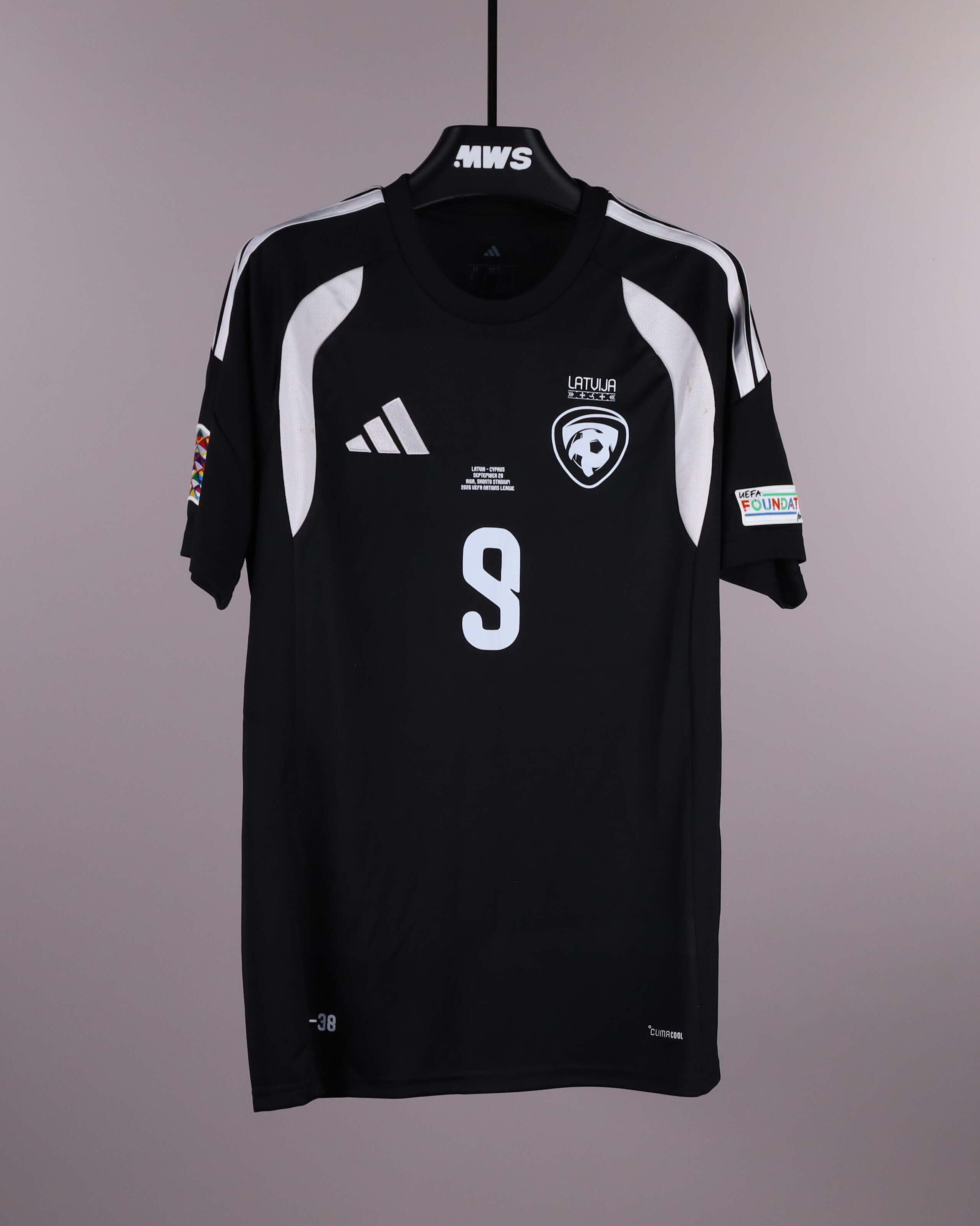 Vladislavs Gutkovskis Latvia jersey