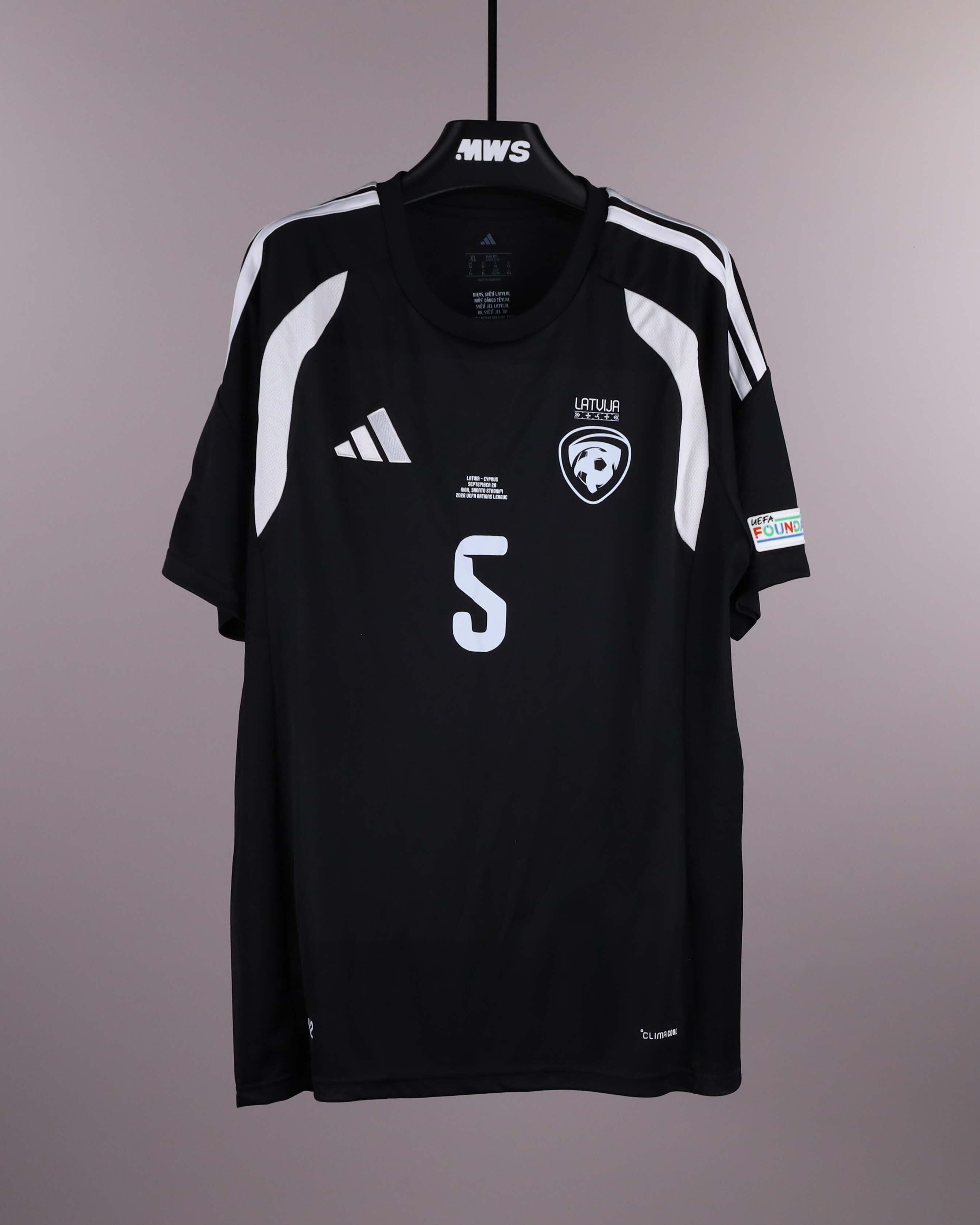 Antonijs Černomordijs Latvia jersey
