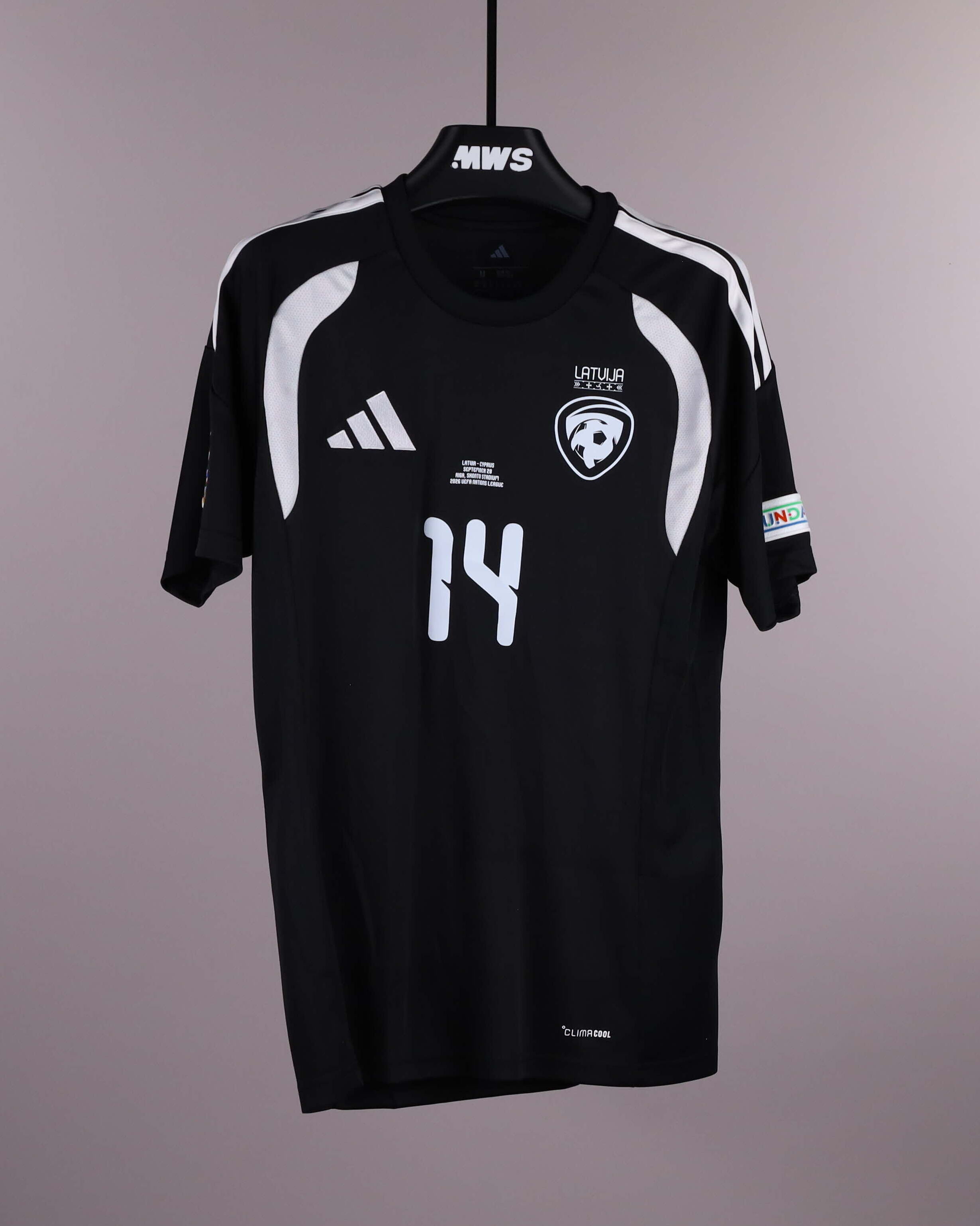 Andrejs Cigaņiks Latvia jersey