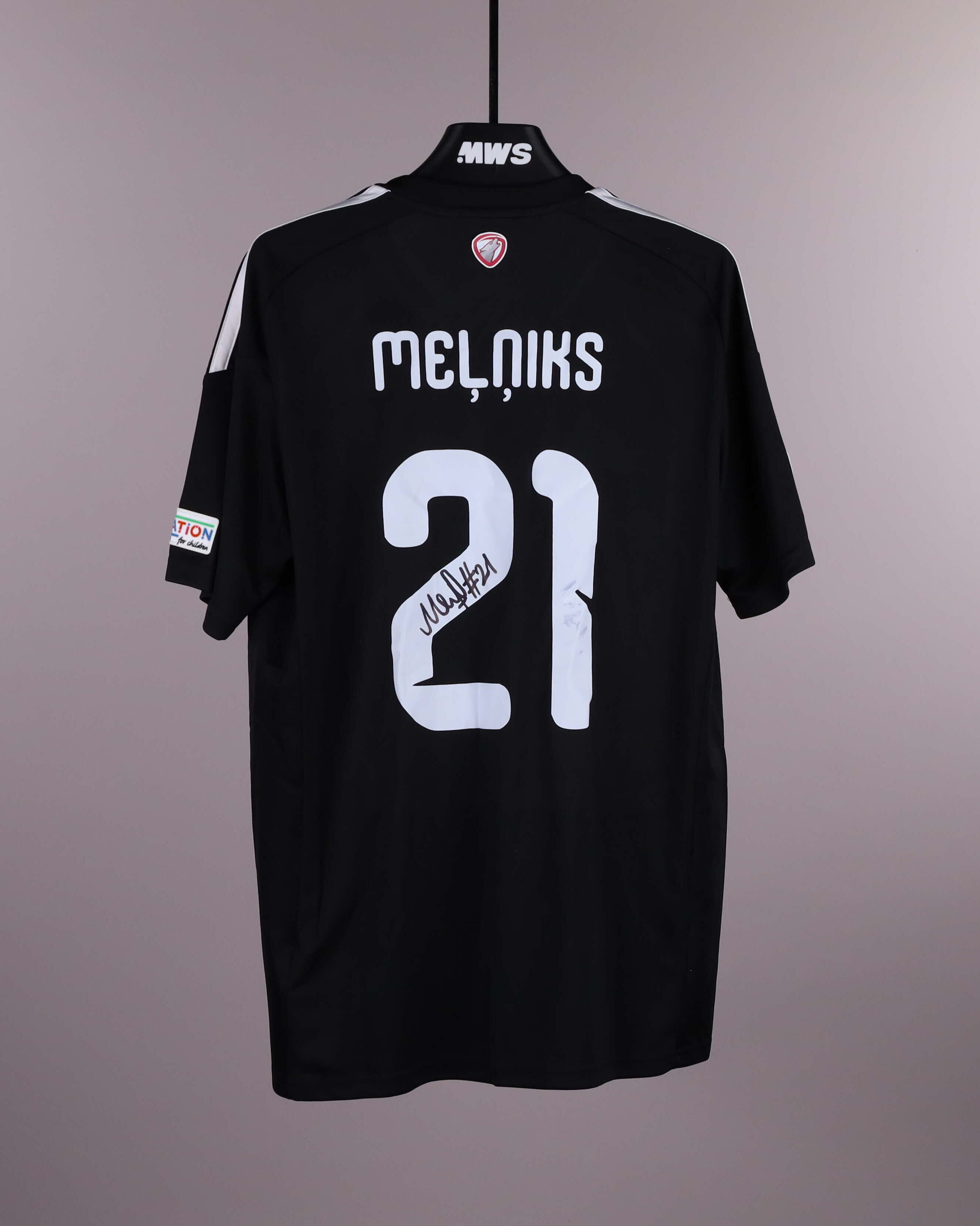 Deniss Meļņiks Latvia jersey