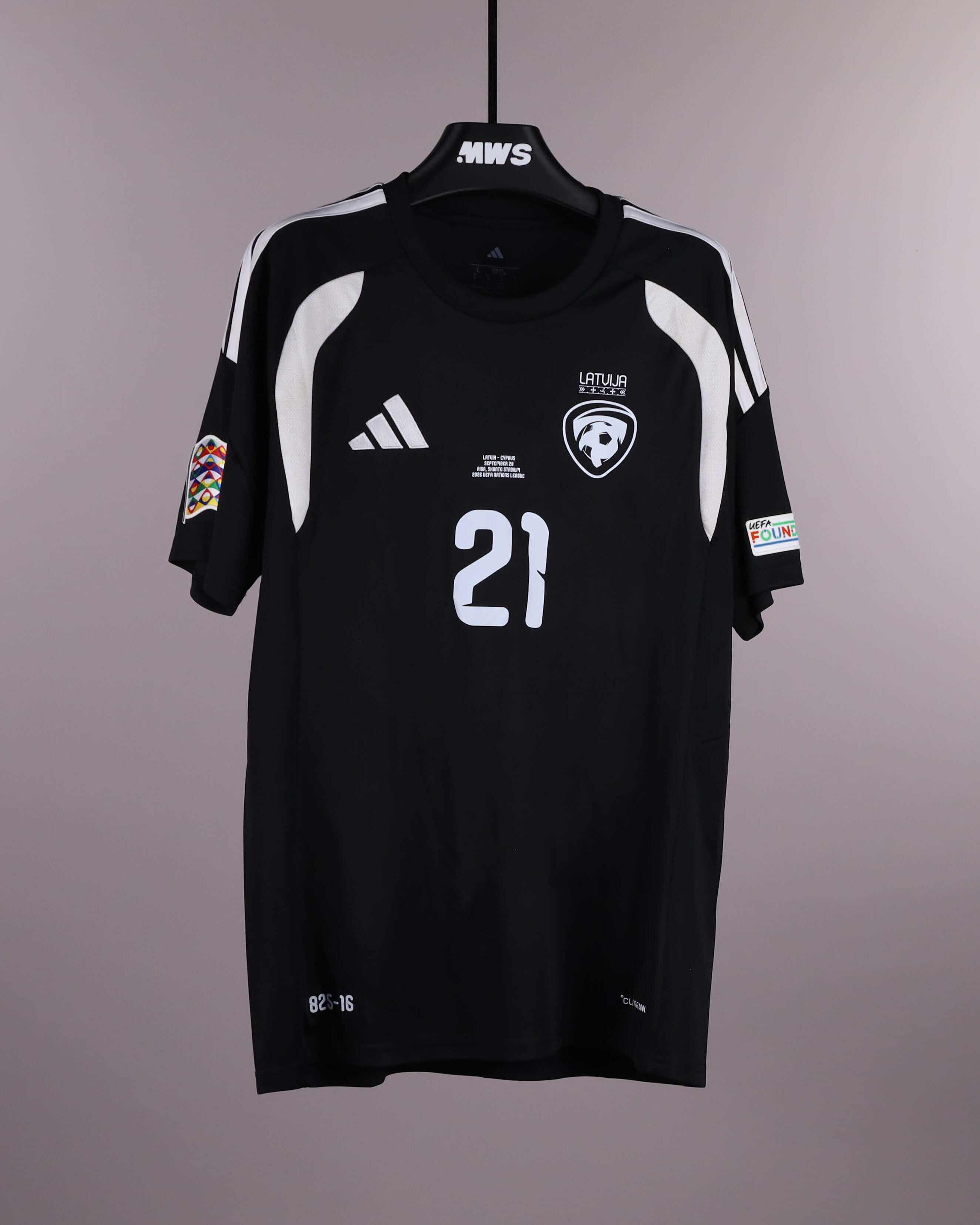 Deniss Meļņiks Latvia jersey