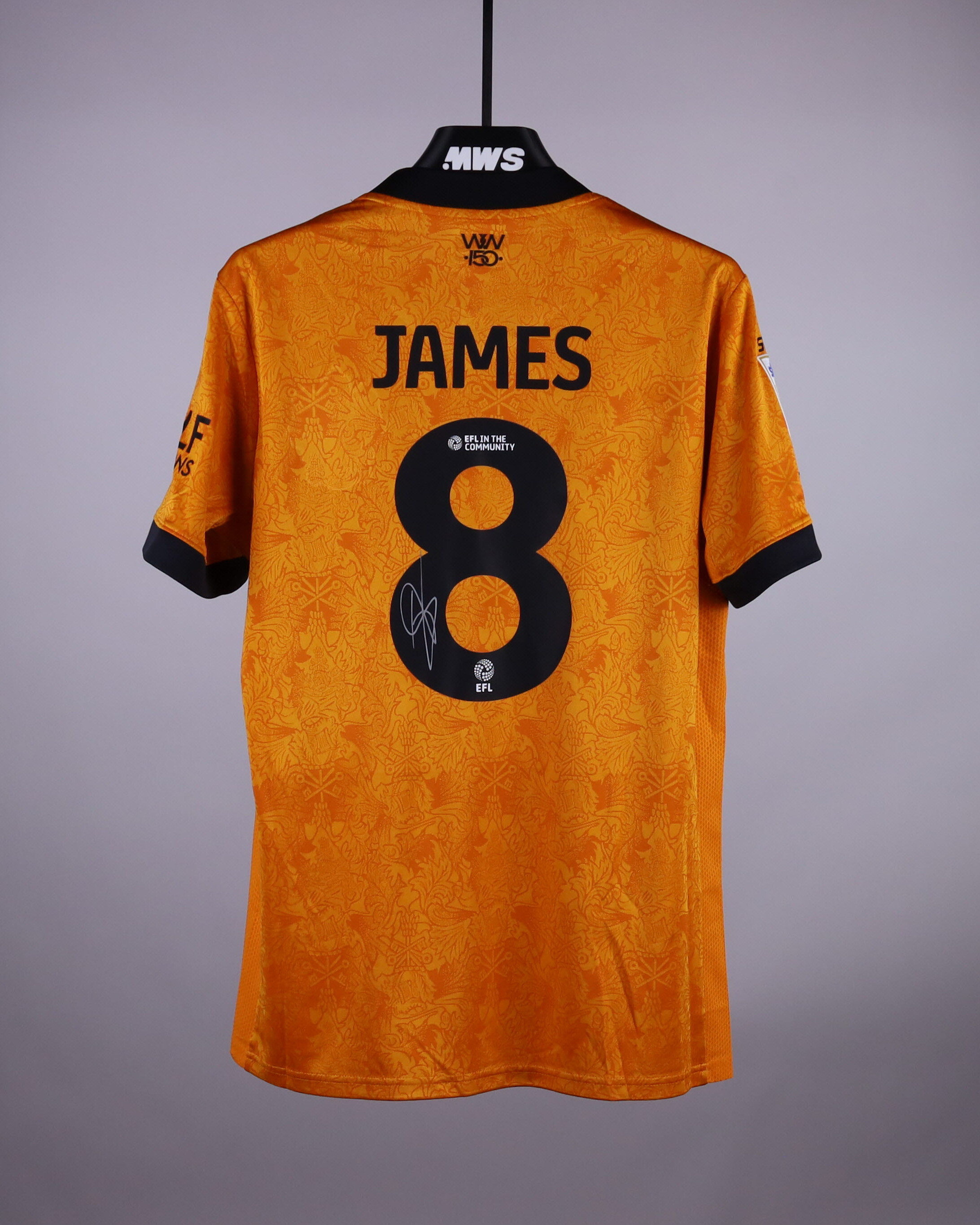 Jordan James Wolverhampton Wanderers shirt