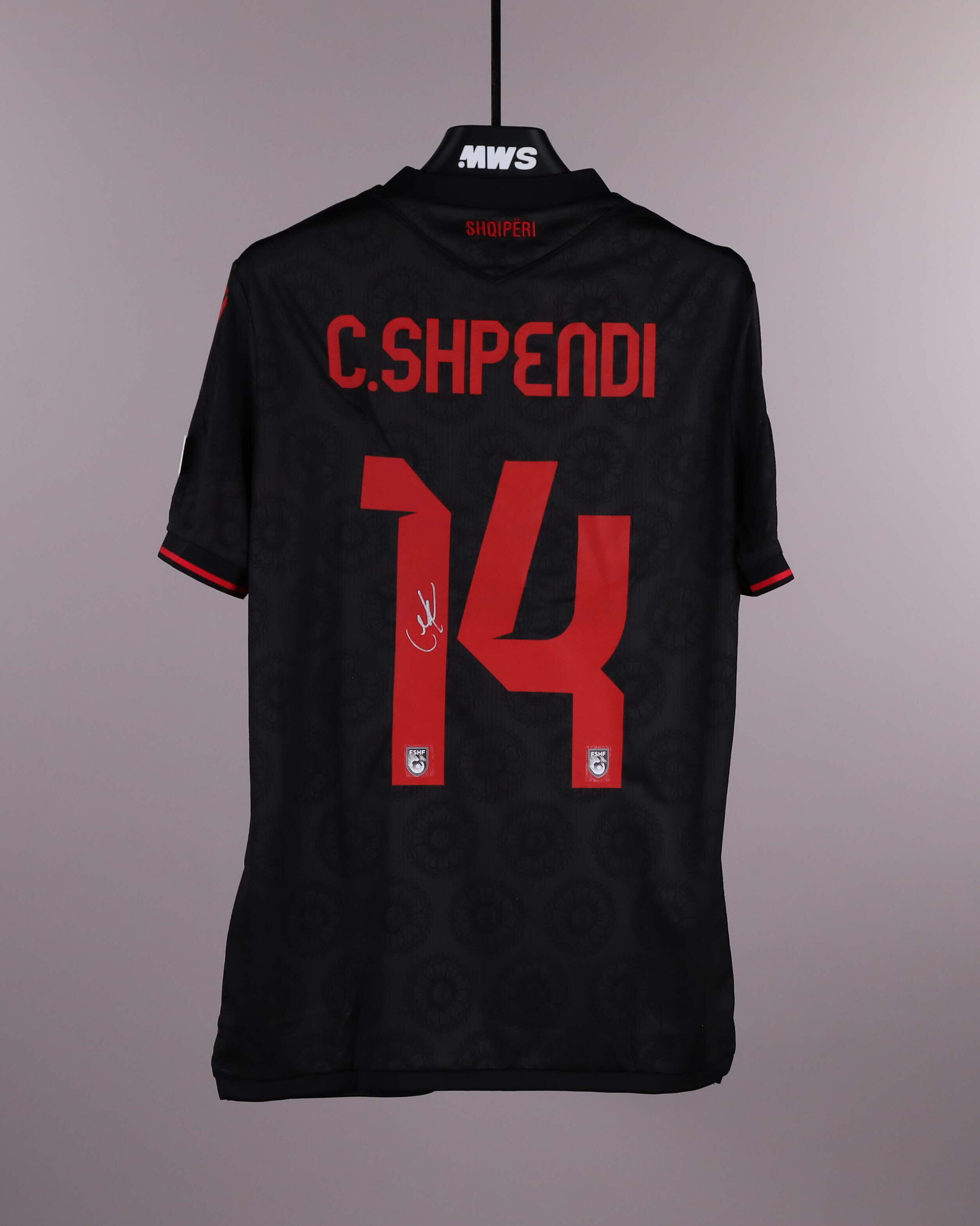 Cristian Shpendi Albania jersey