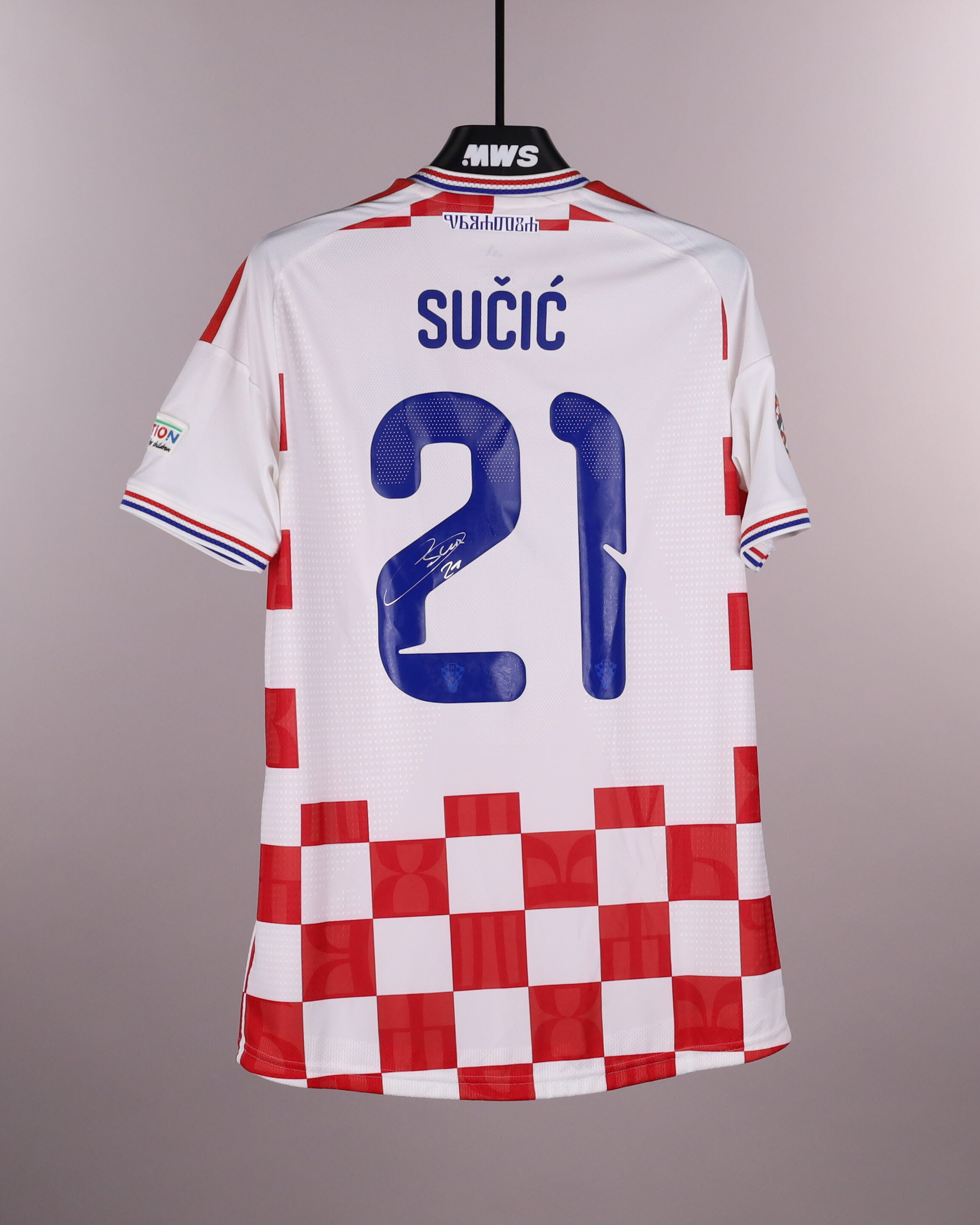 Luka Sucic Croatia jersey