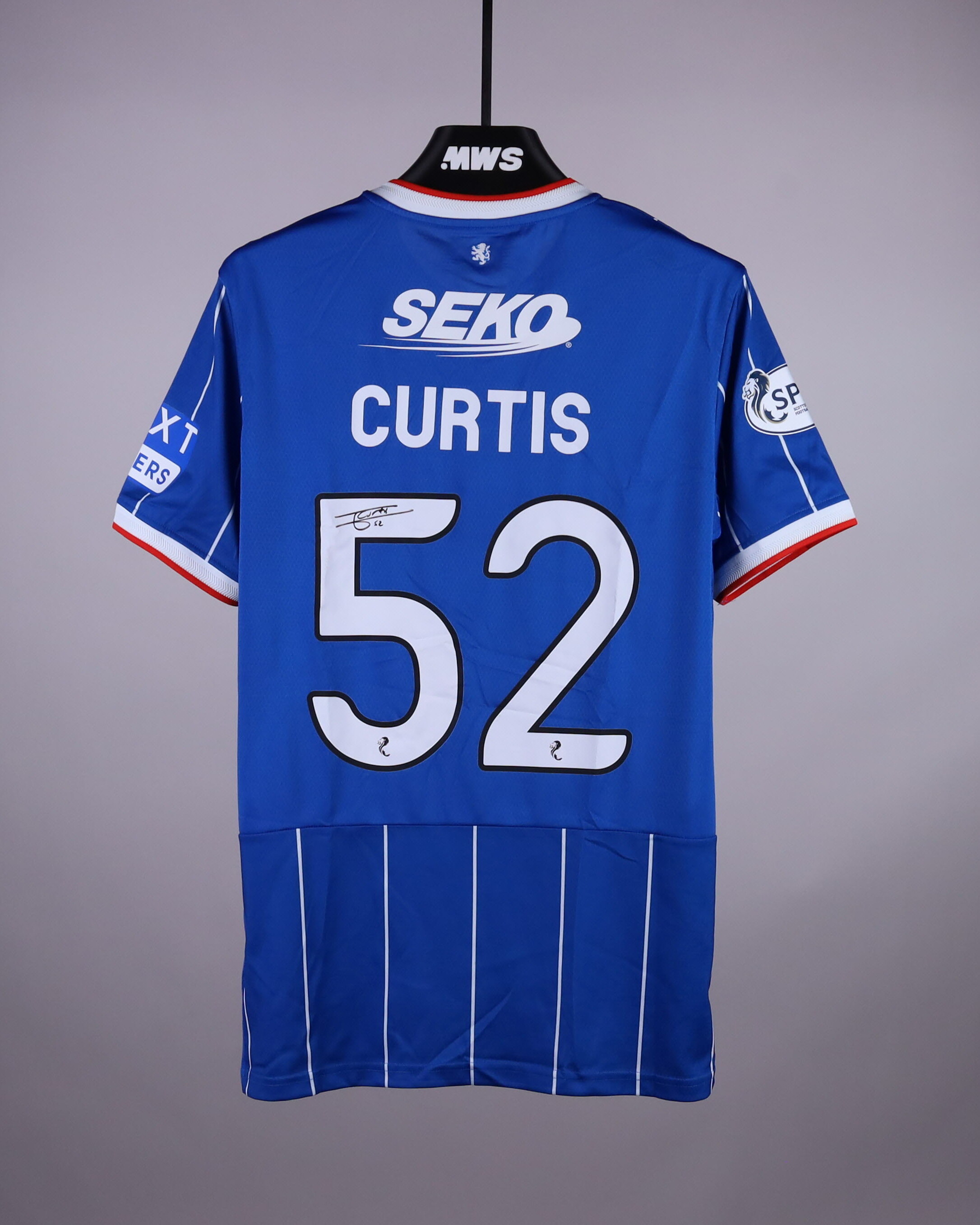 F. Curtis Rangers jersey