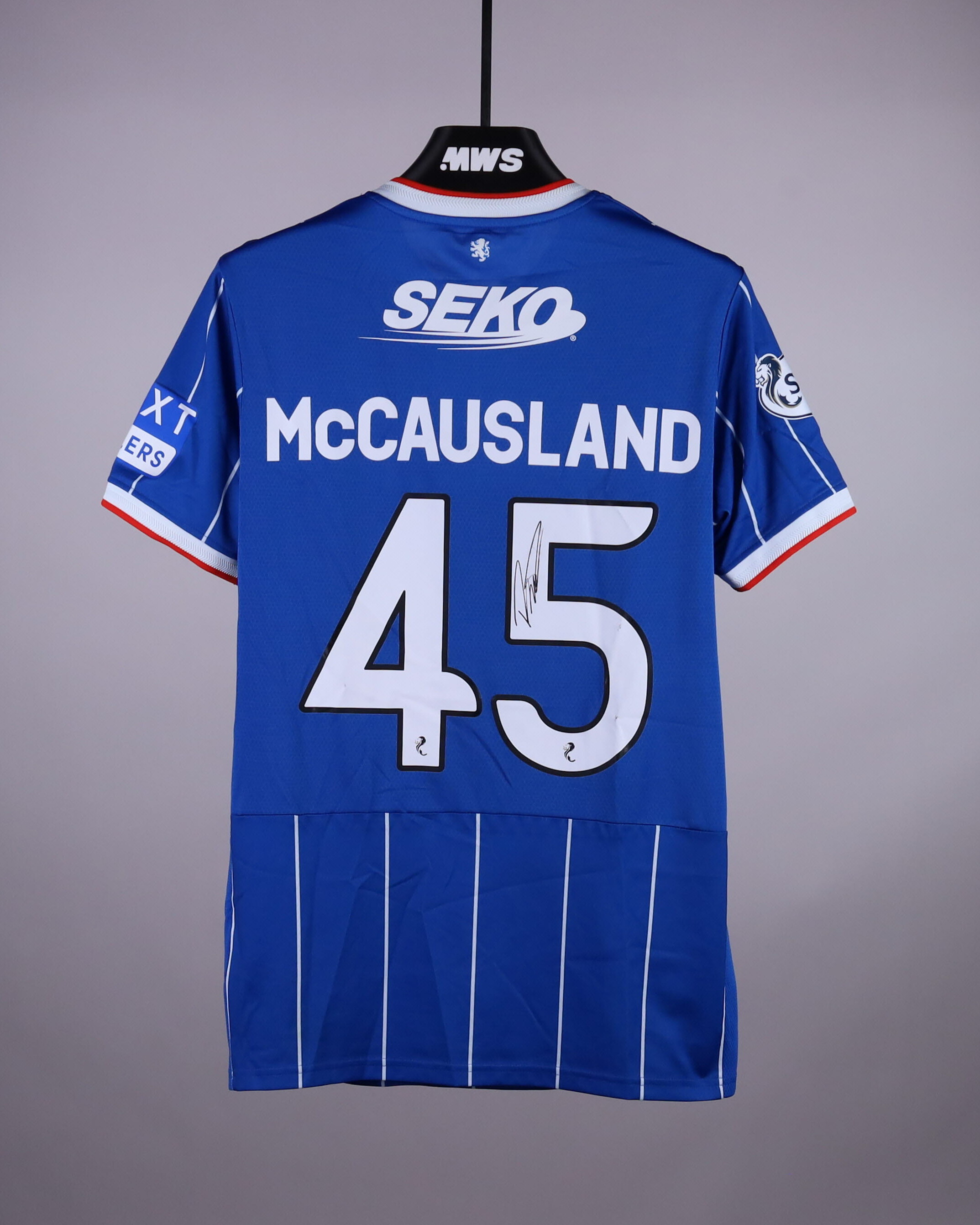 Ross McCausland Rangers jersey