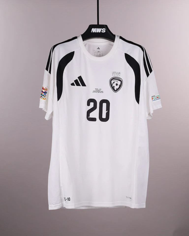 Roberts Uldriķis Latvia shirt