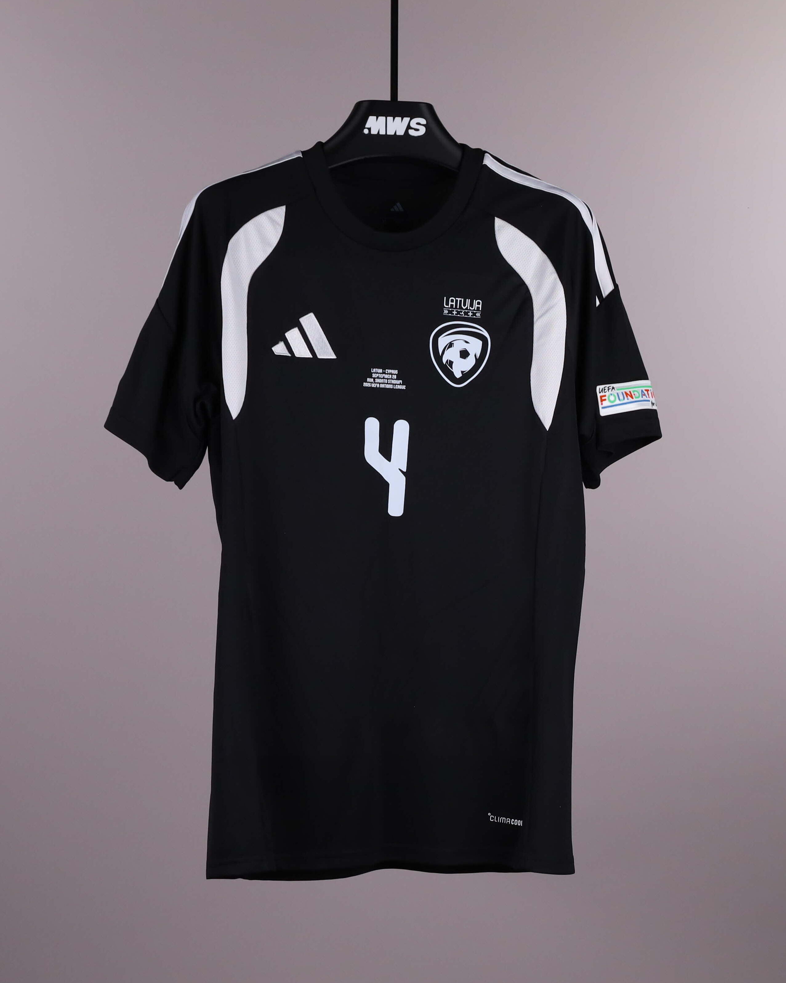 Oskars Vientiess Latvia jersey