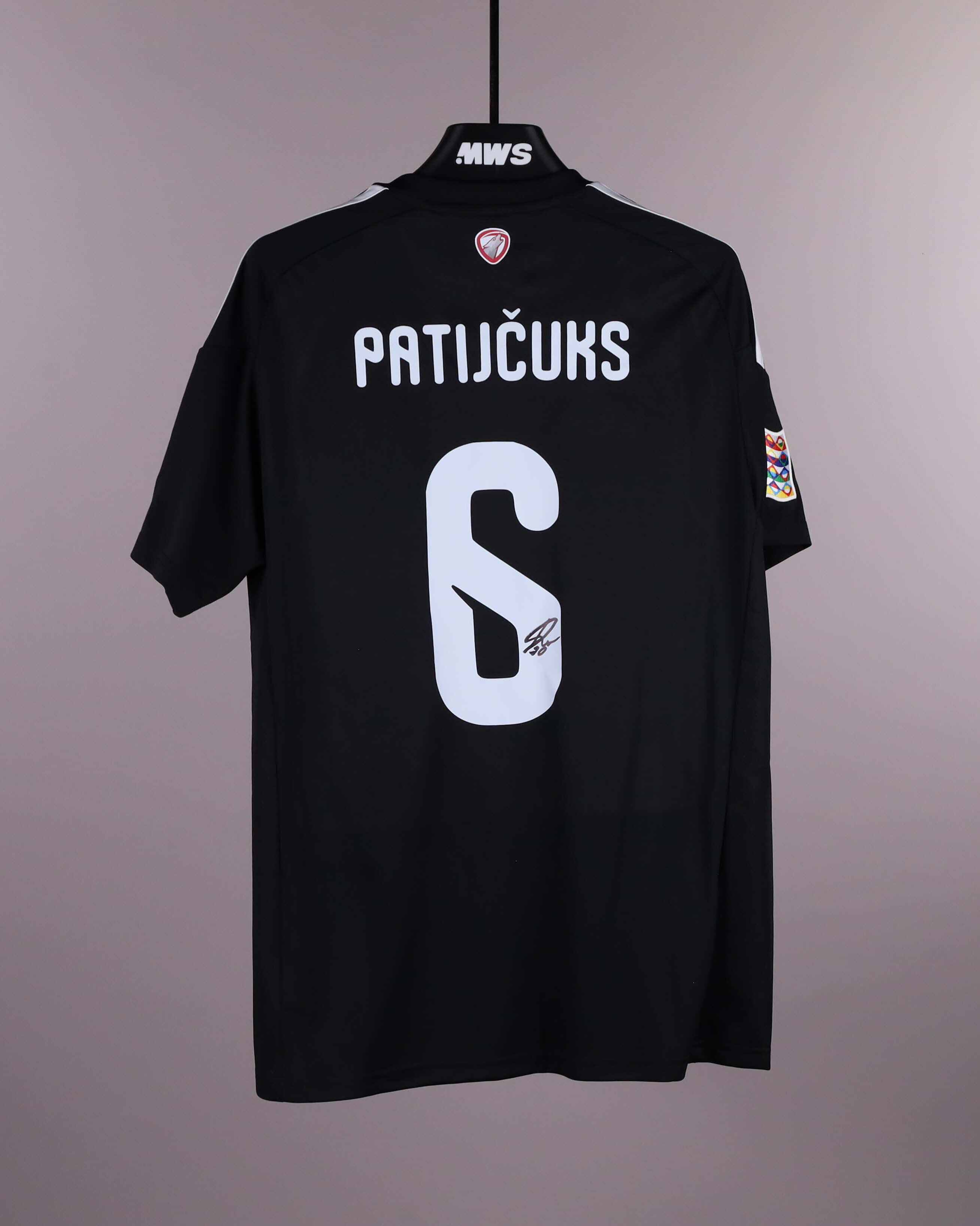 Danila Patijcuks Latvia jersey