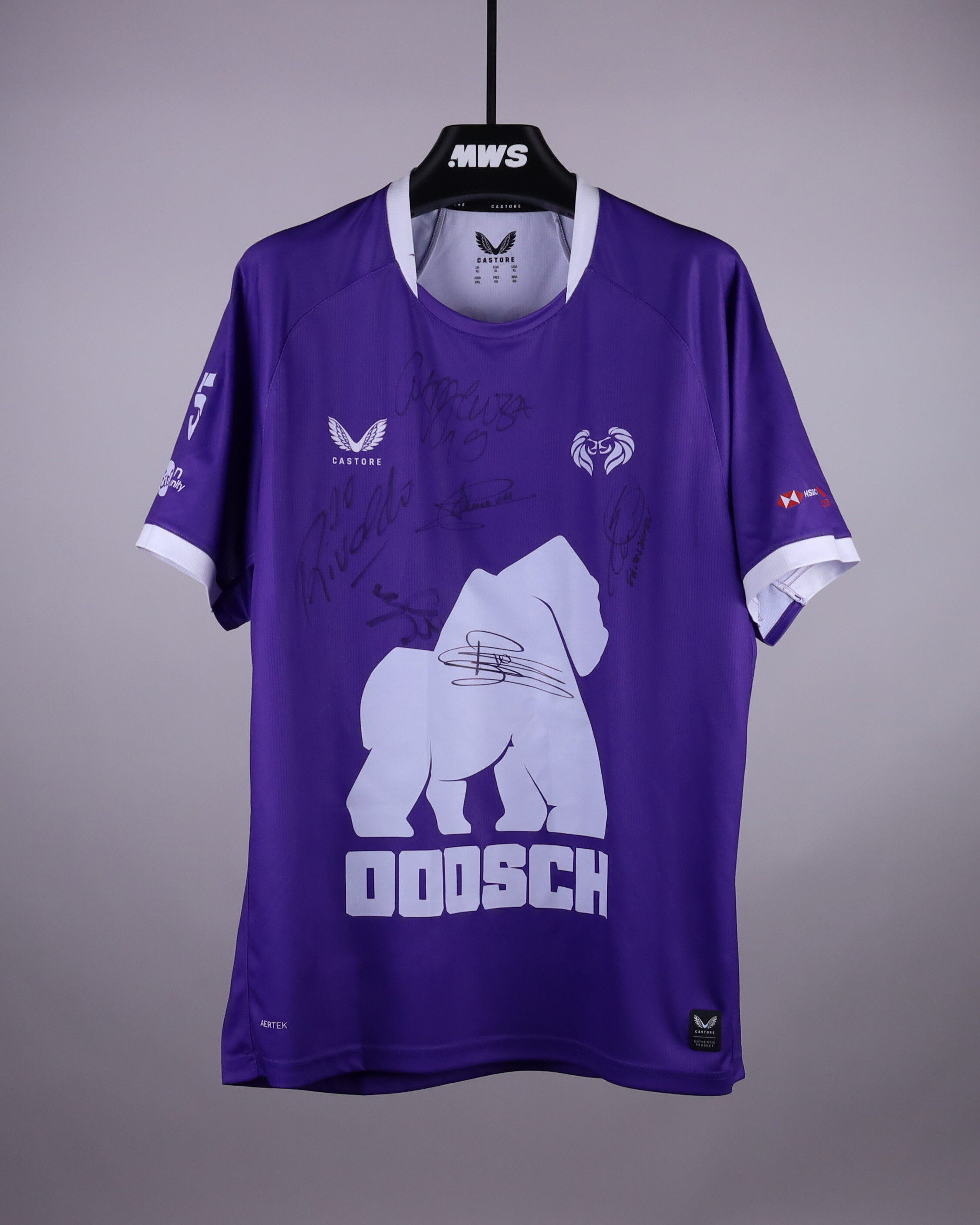 Dual Team Squad Signed Oosch Shirt