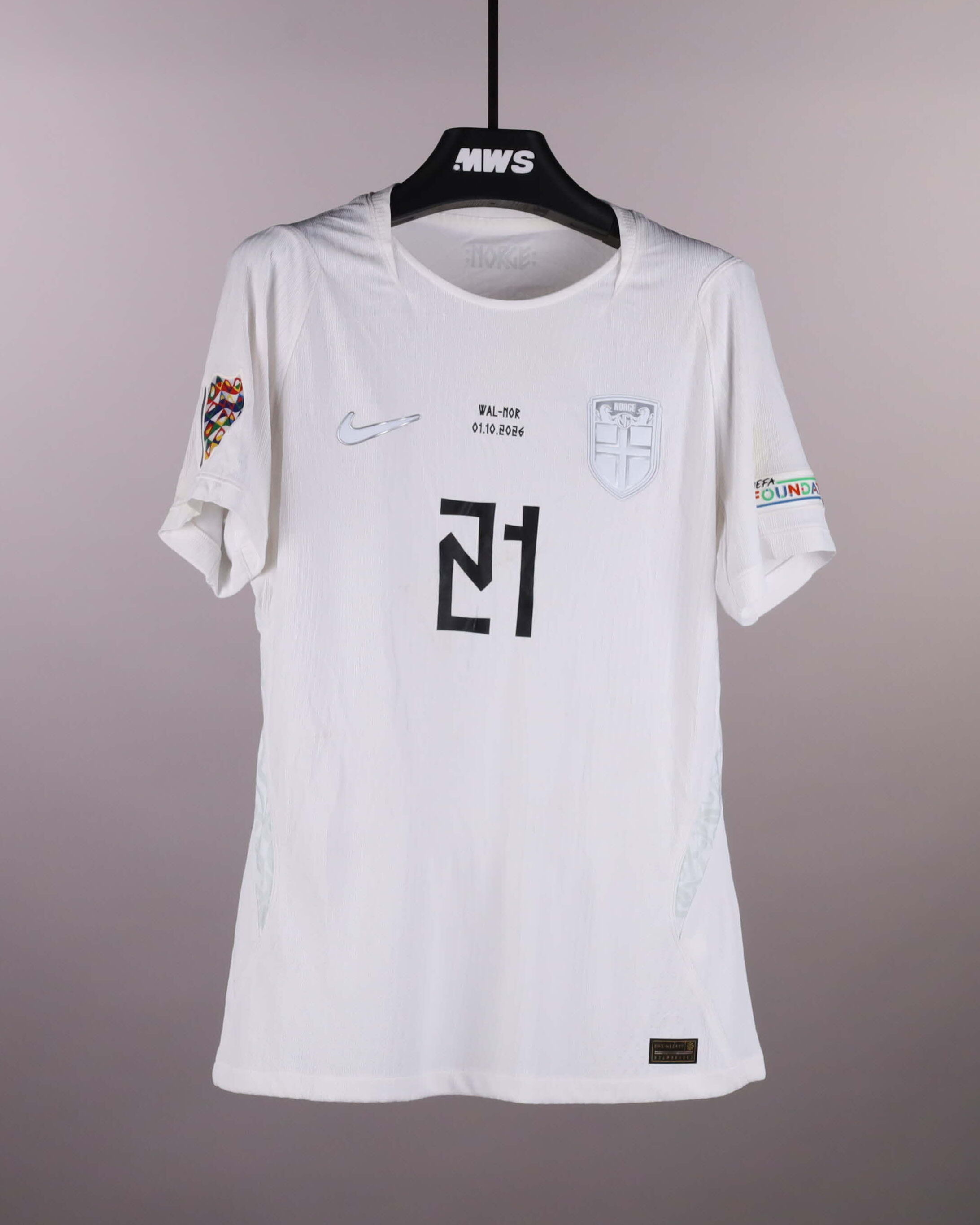 Andreas Schjelderup Norway jersey
