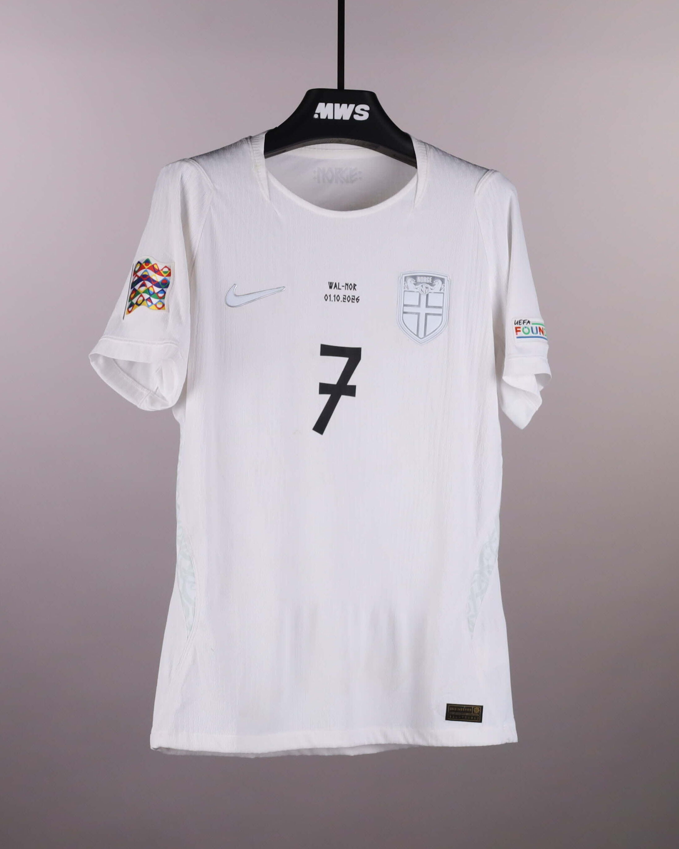 Fredrik Aursnes Norway jersey