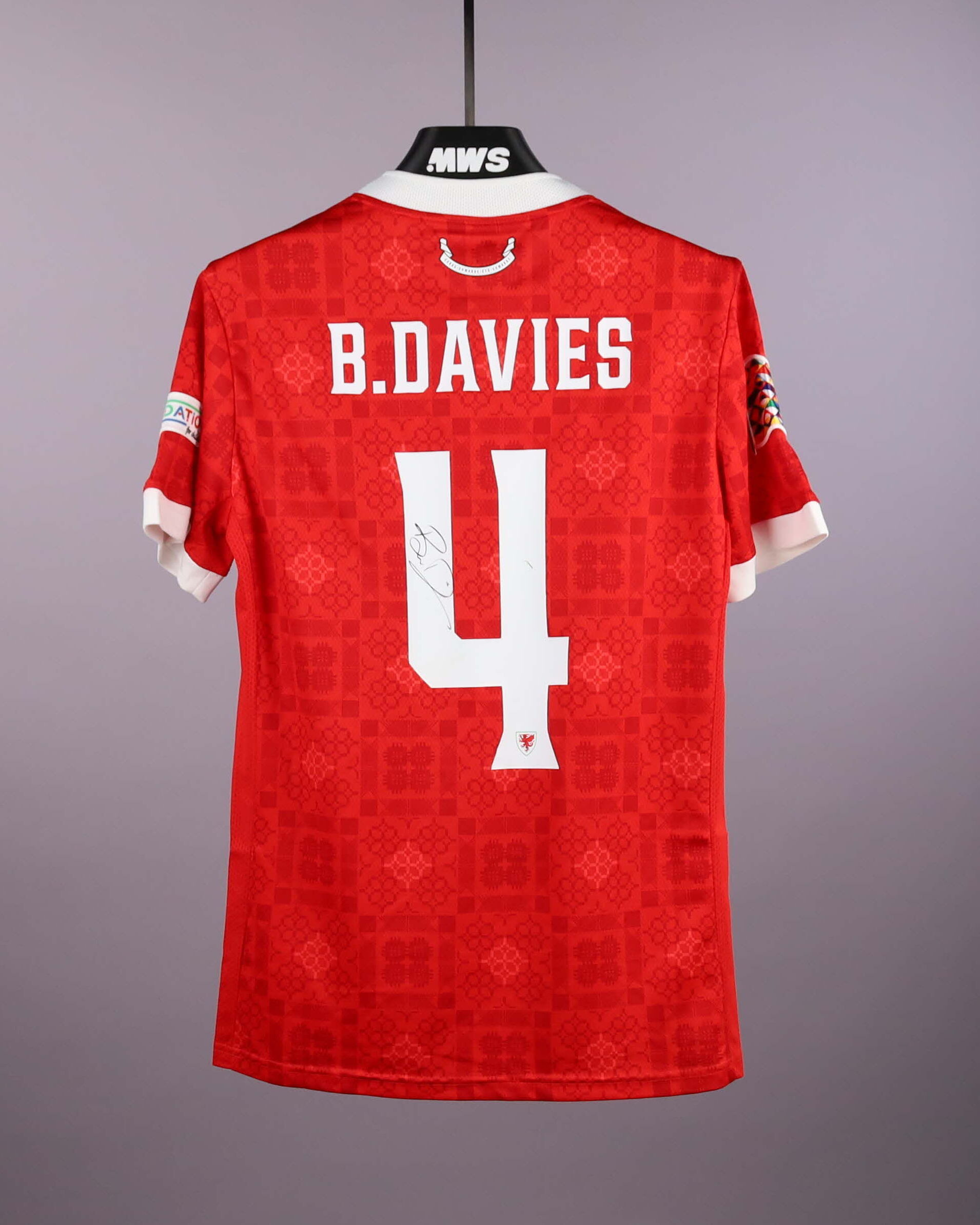 Ben Davies Wales shirt