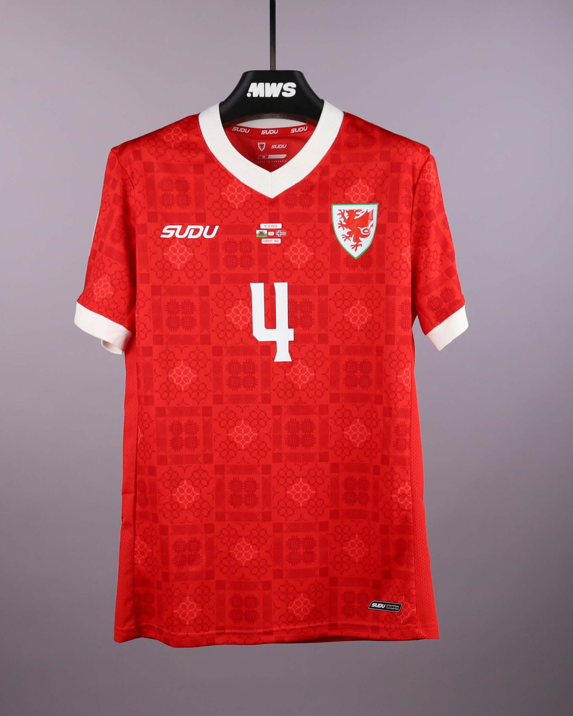 Ben Davies Wales shirt