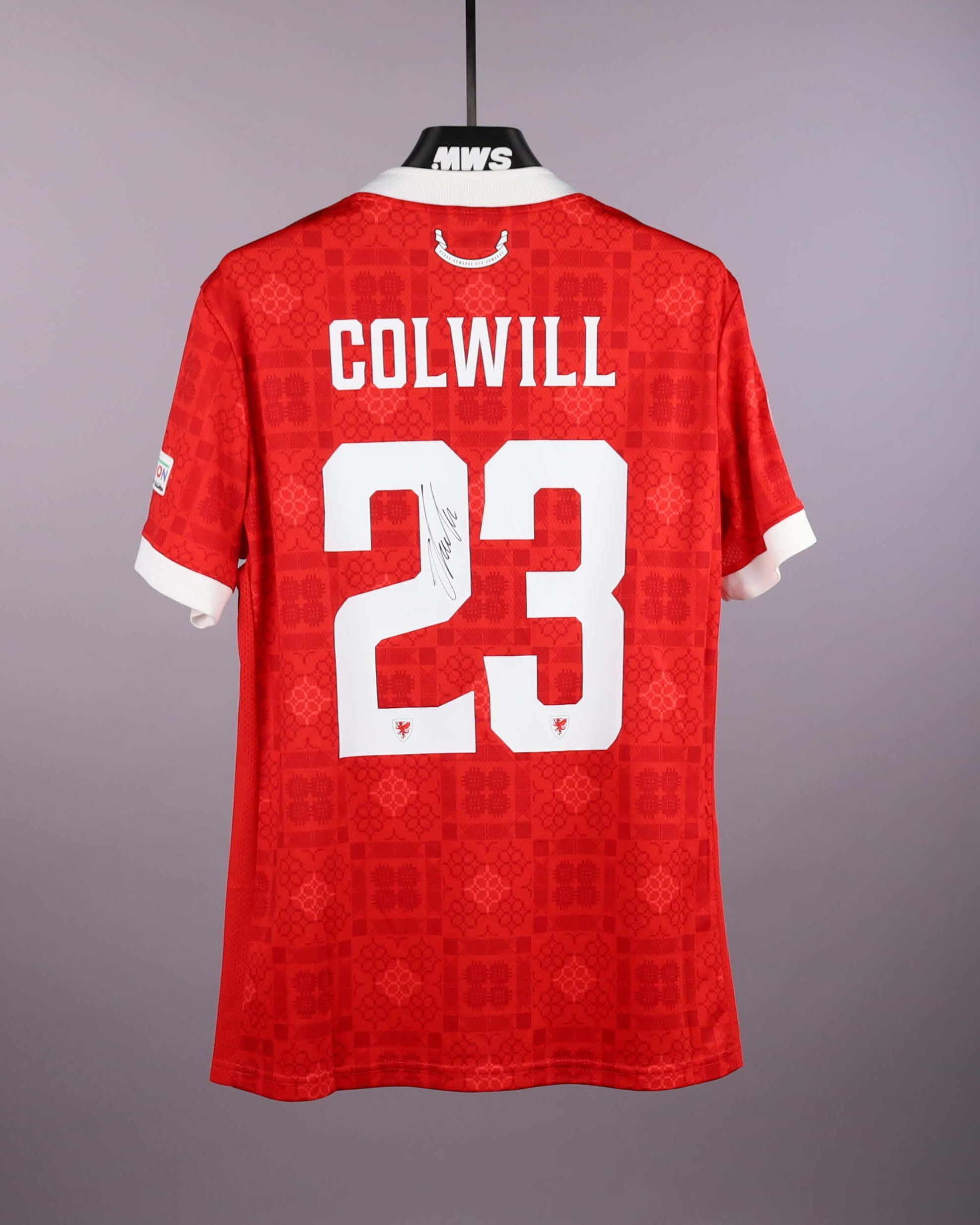 Joel Colwill Wales jersey