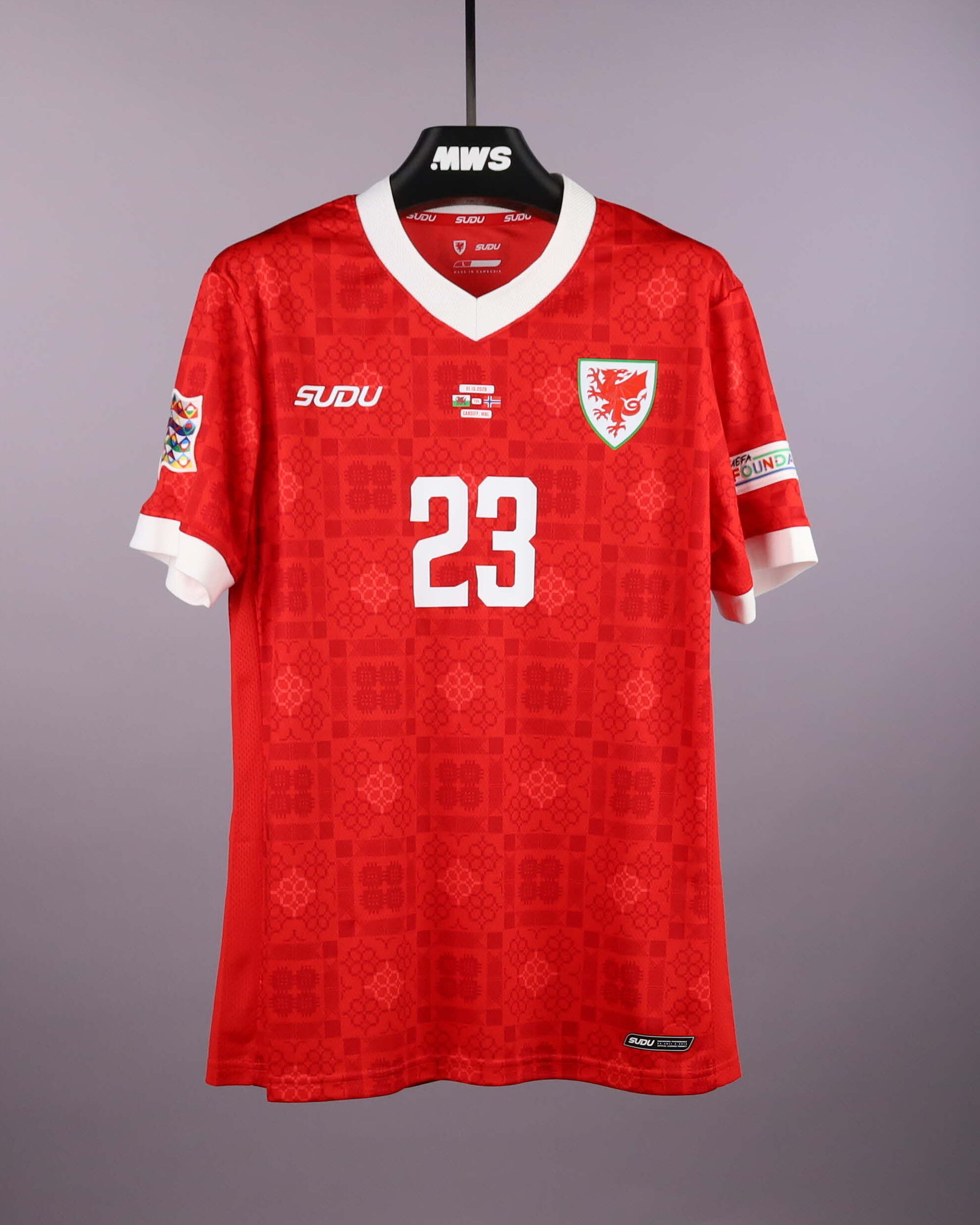 Joel Colwill Wales jersey