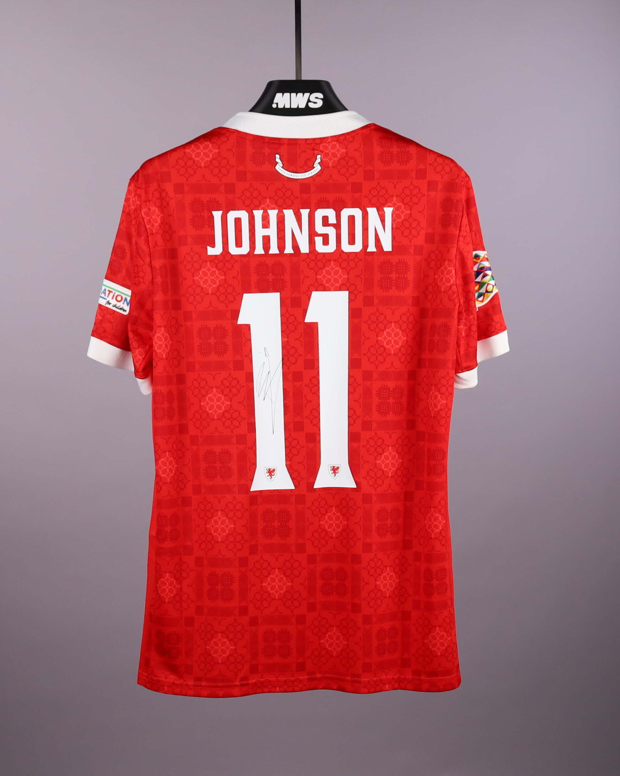 Brennan Johnson Wales shirt