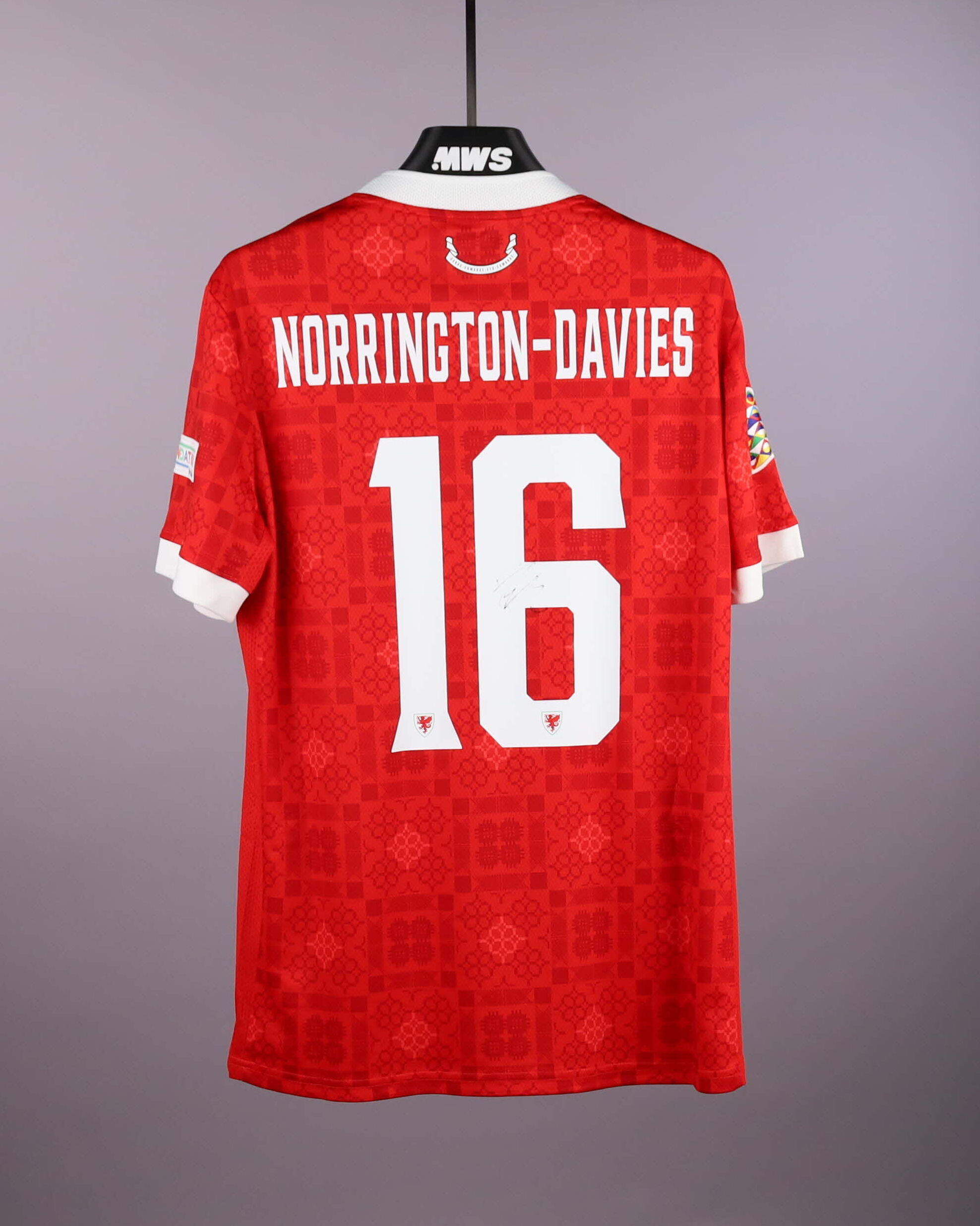 Rhys Norrington-Davies Wales shirt